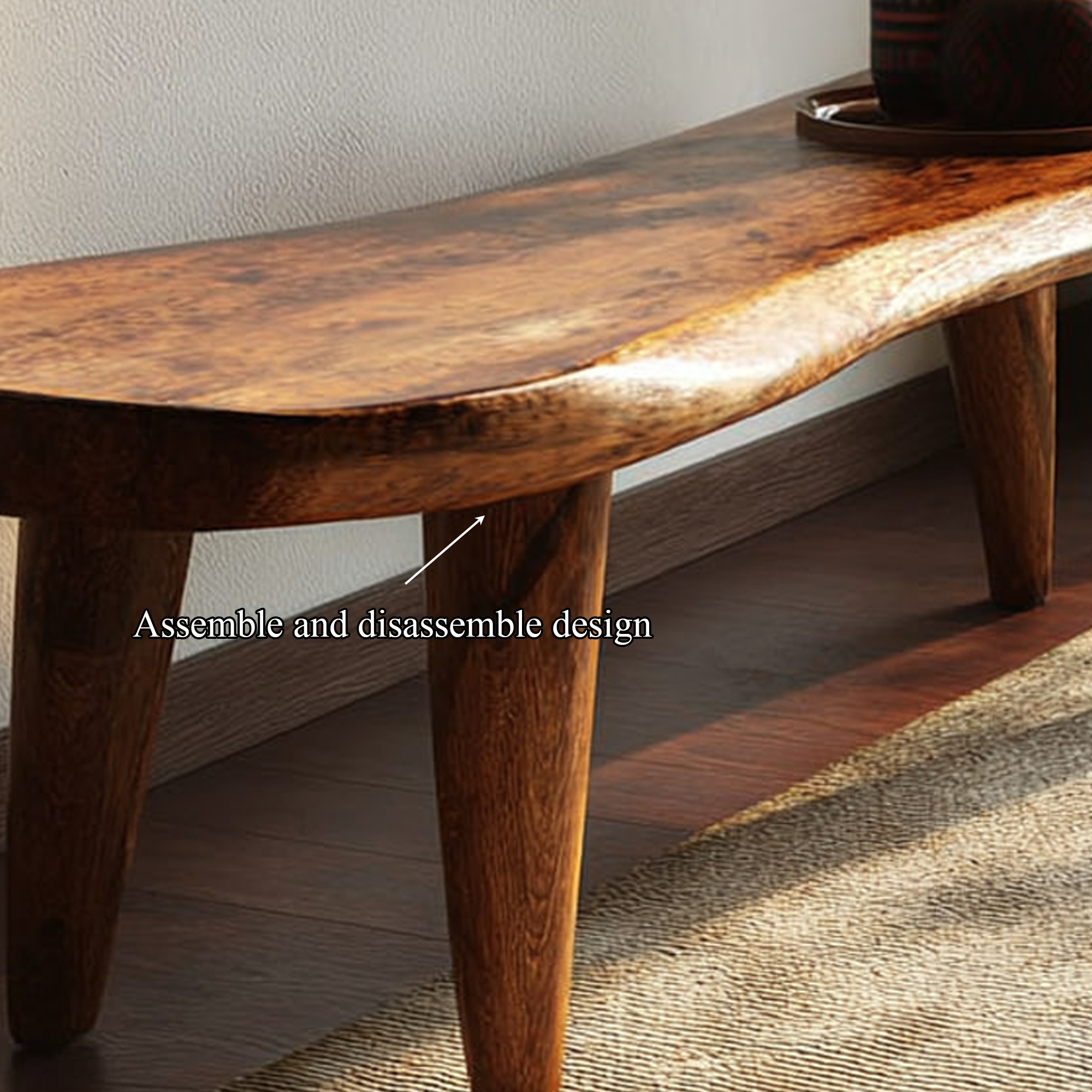 Rustic Handmade Bench Entryway Living Room Furniture SINLKIRS024