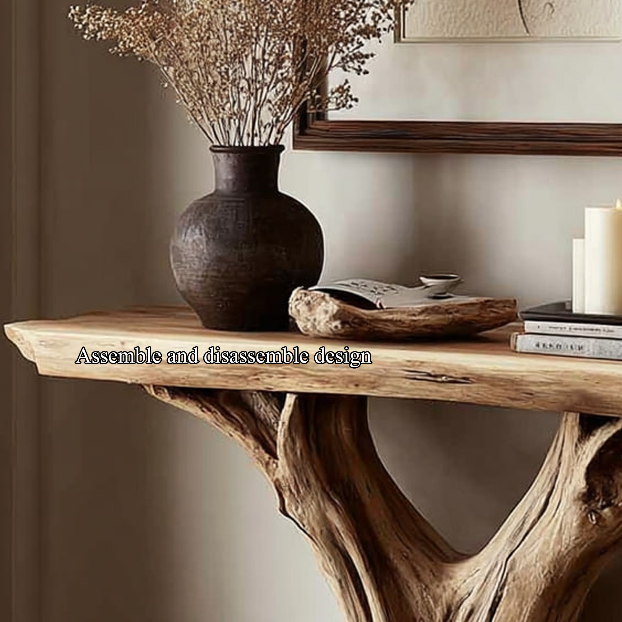Rustic Console Table Accent Entryway Or Living Room SINLKICS248