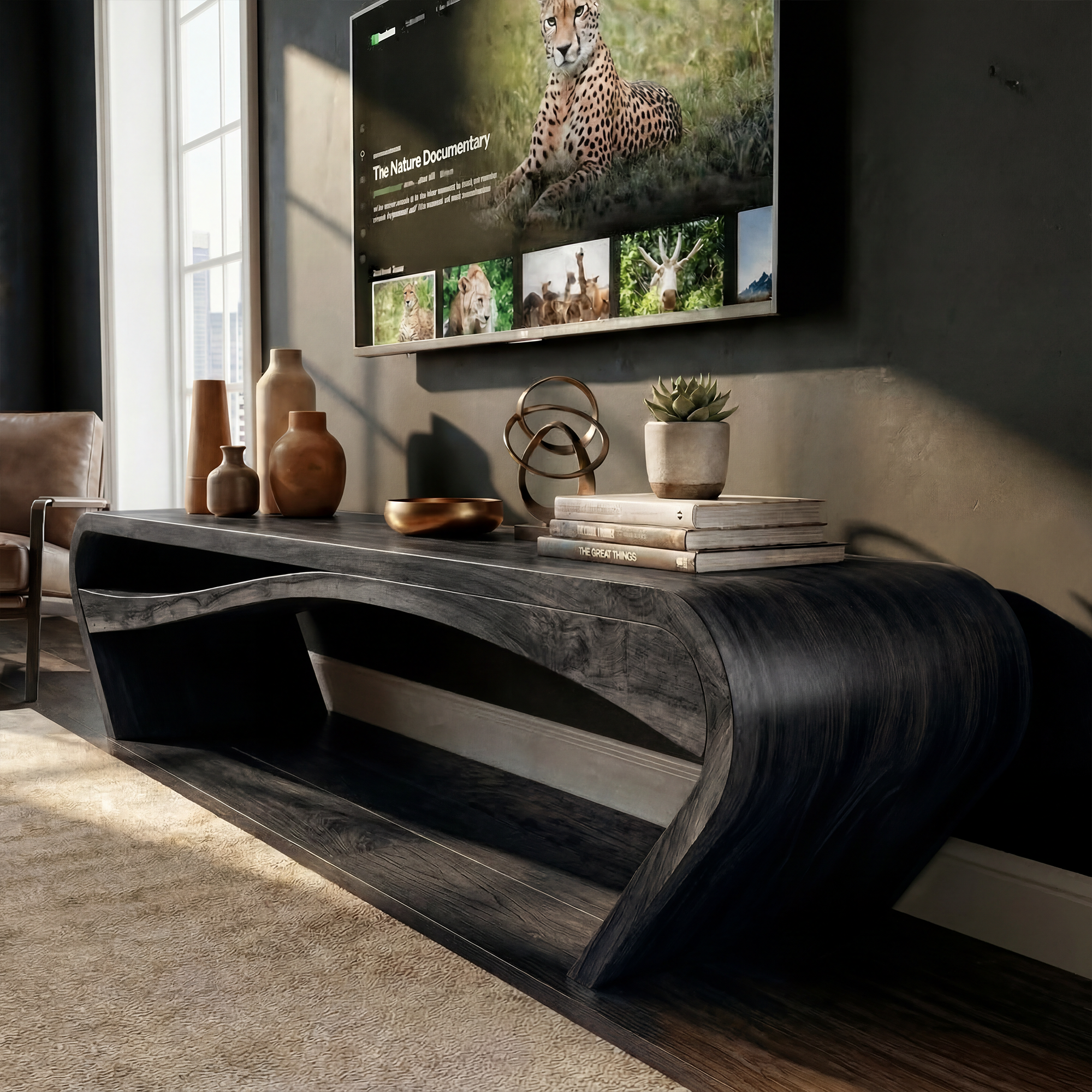 Modern TV Console For Living Room And Lounge SINLKITS003
