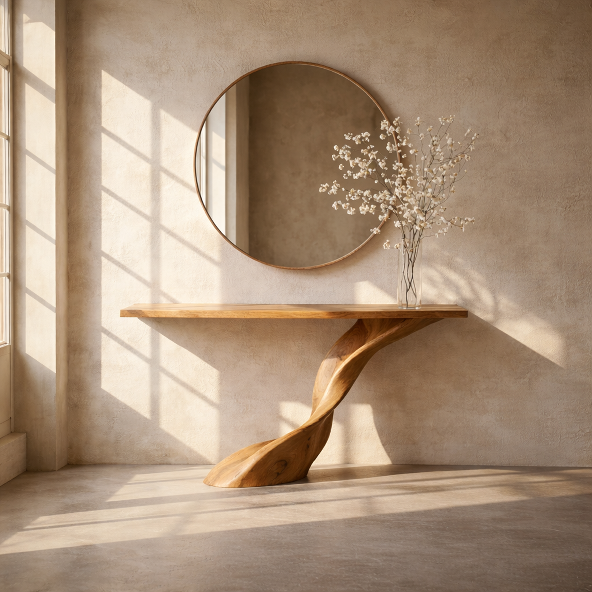 Handmade Console Table For Hallway Decor SINLKICS477
