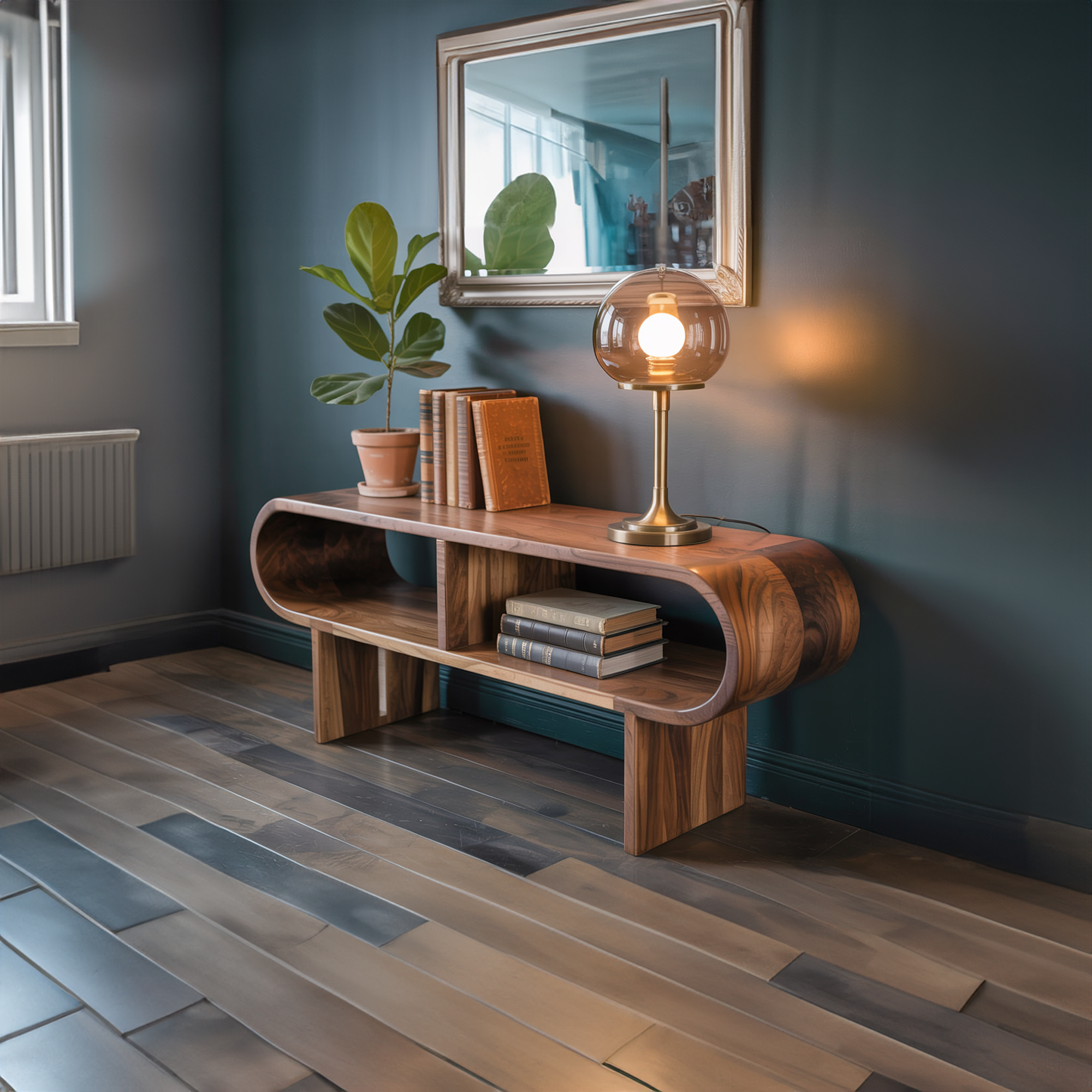 Mid Century Entryway Console Table Entryway And Hallway SINLKISC280