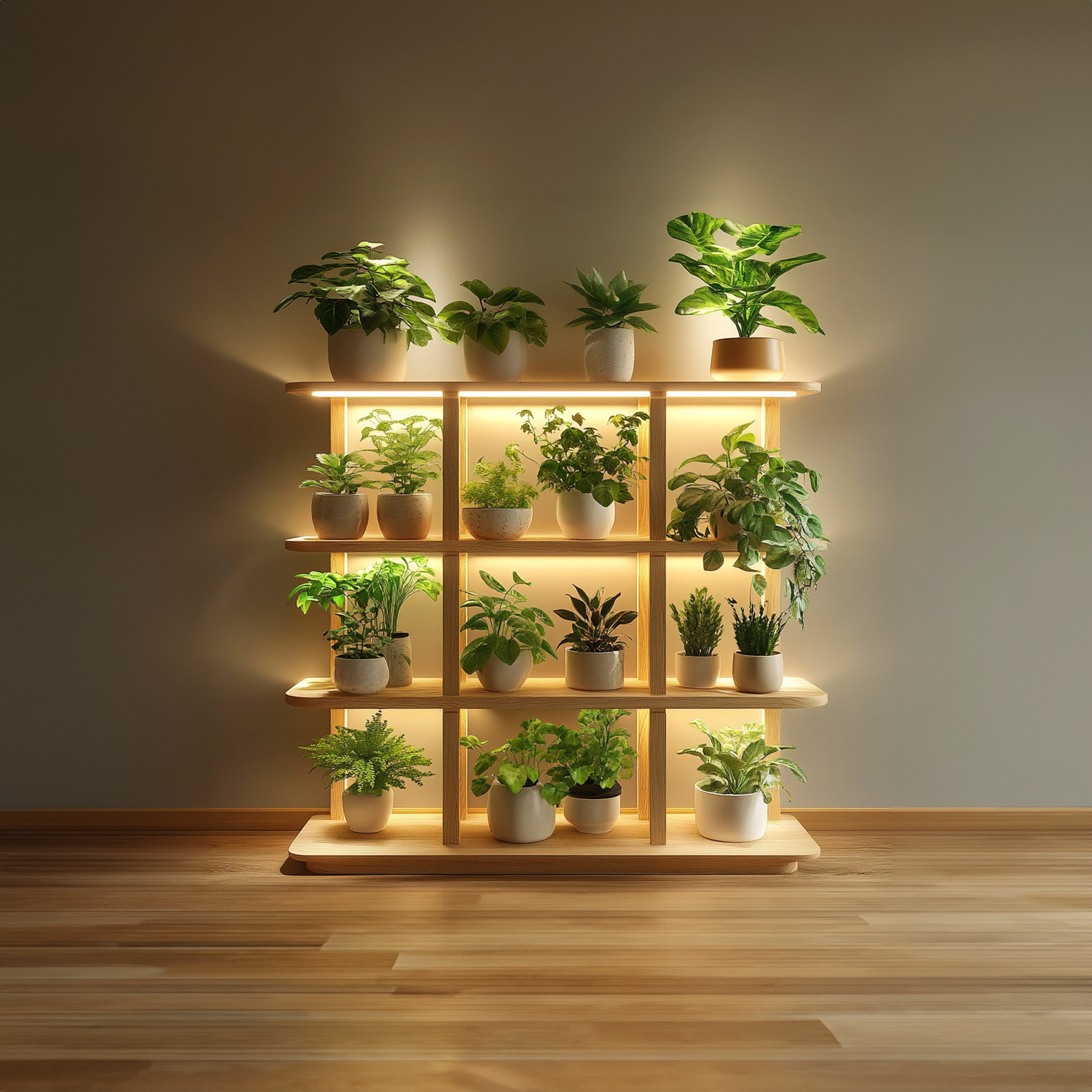 Mid Century Modern Plant Display Cozy Home SINLKITT084