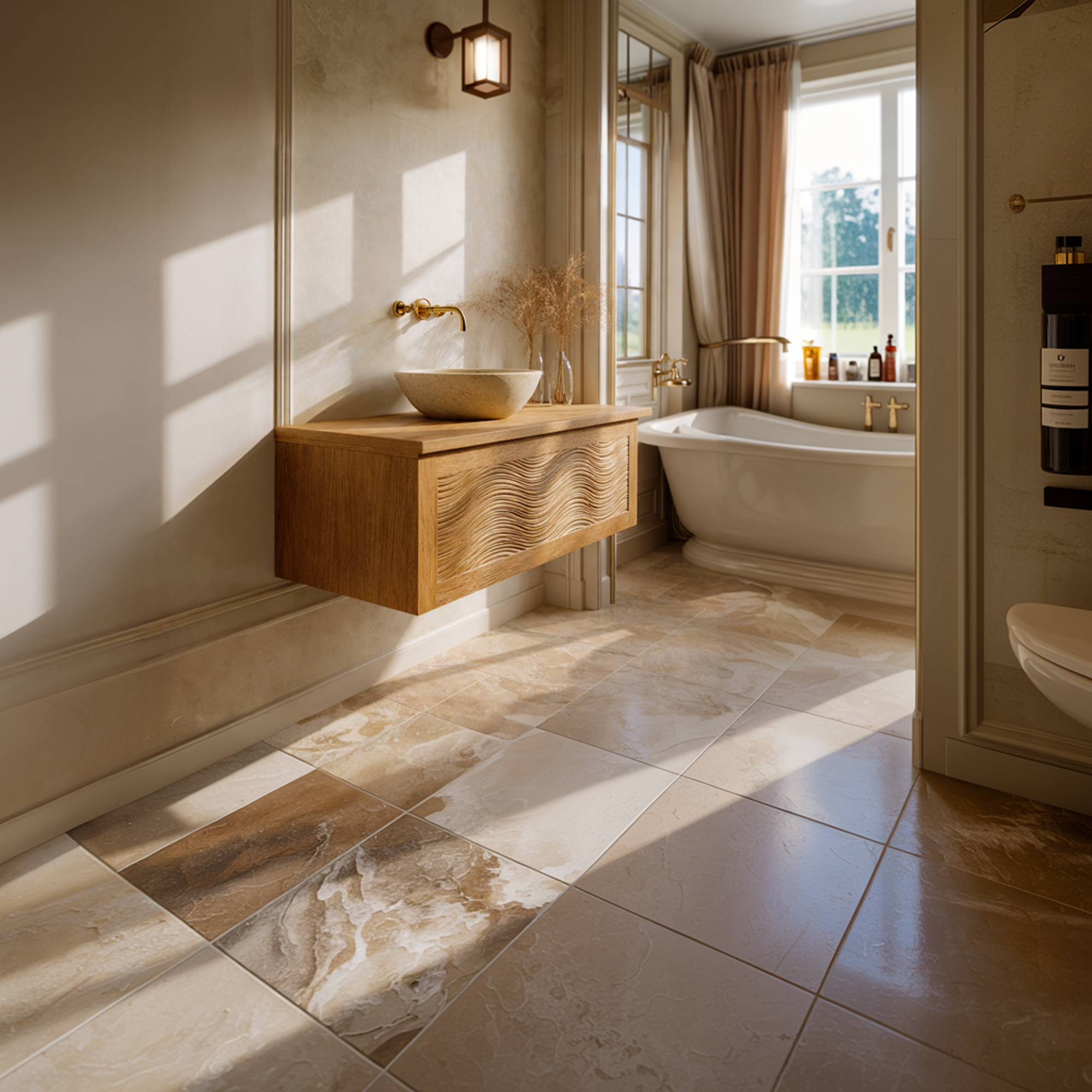 Modern Minimalist Bathroom Vanity Cabinet Floating Wood Storage Console SINLKIBRV261