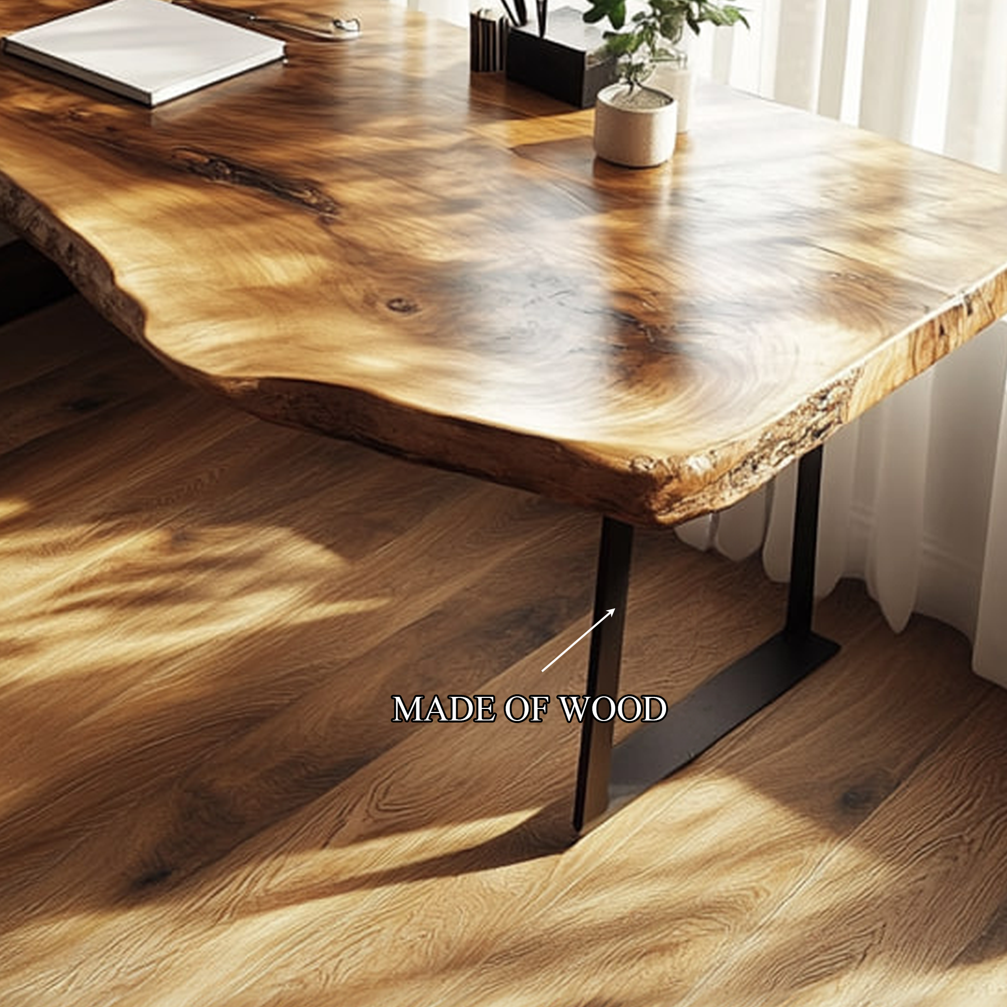 Rustic Modern Office Desk Bedroom And Office Room SINLKIDK025