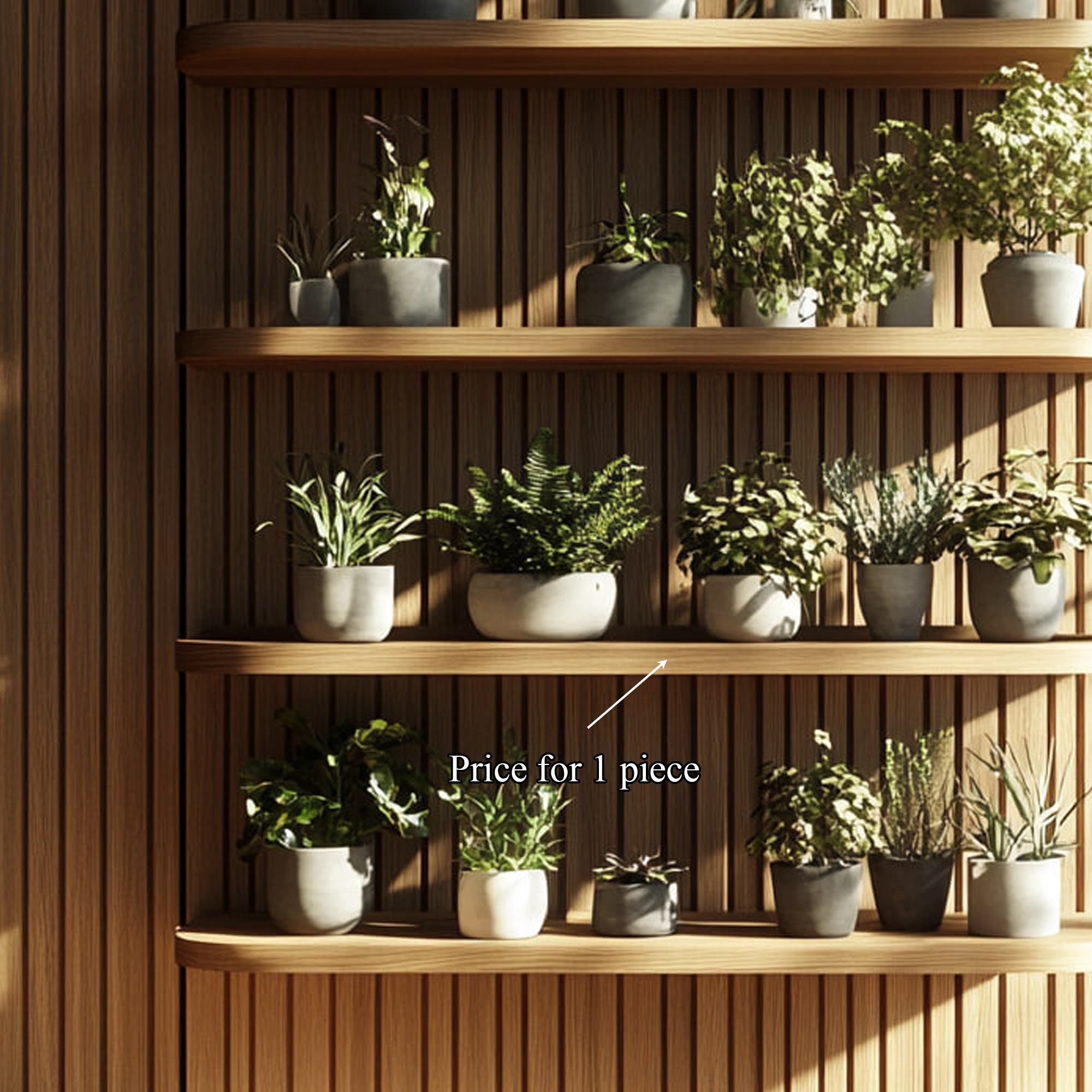 Scandinavian Modern Wall Mounted Shelf Living Room Or Bedroom SINLKIFL227