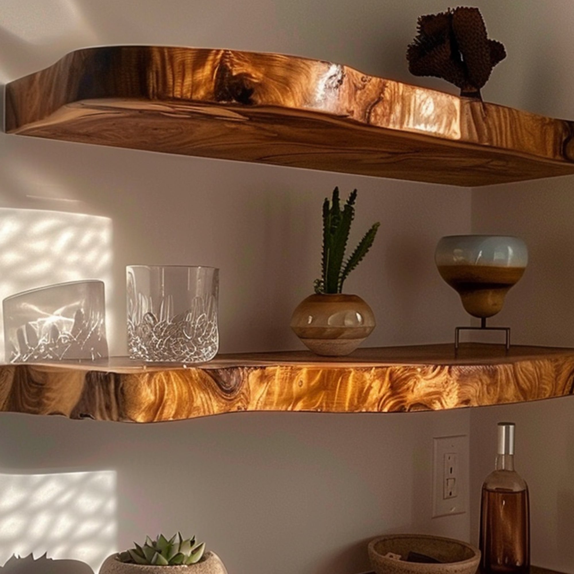 Wall-Mounted Shelving Floating Shelf For Living Room SILDTFL099