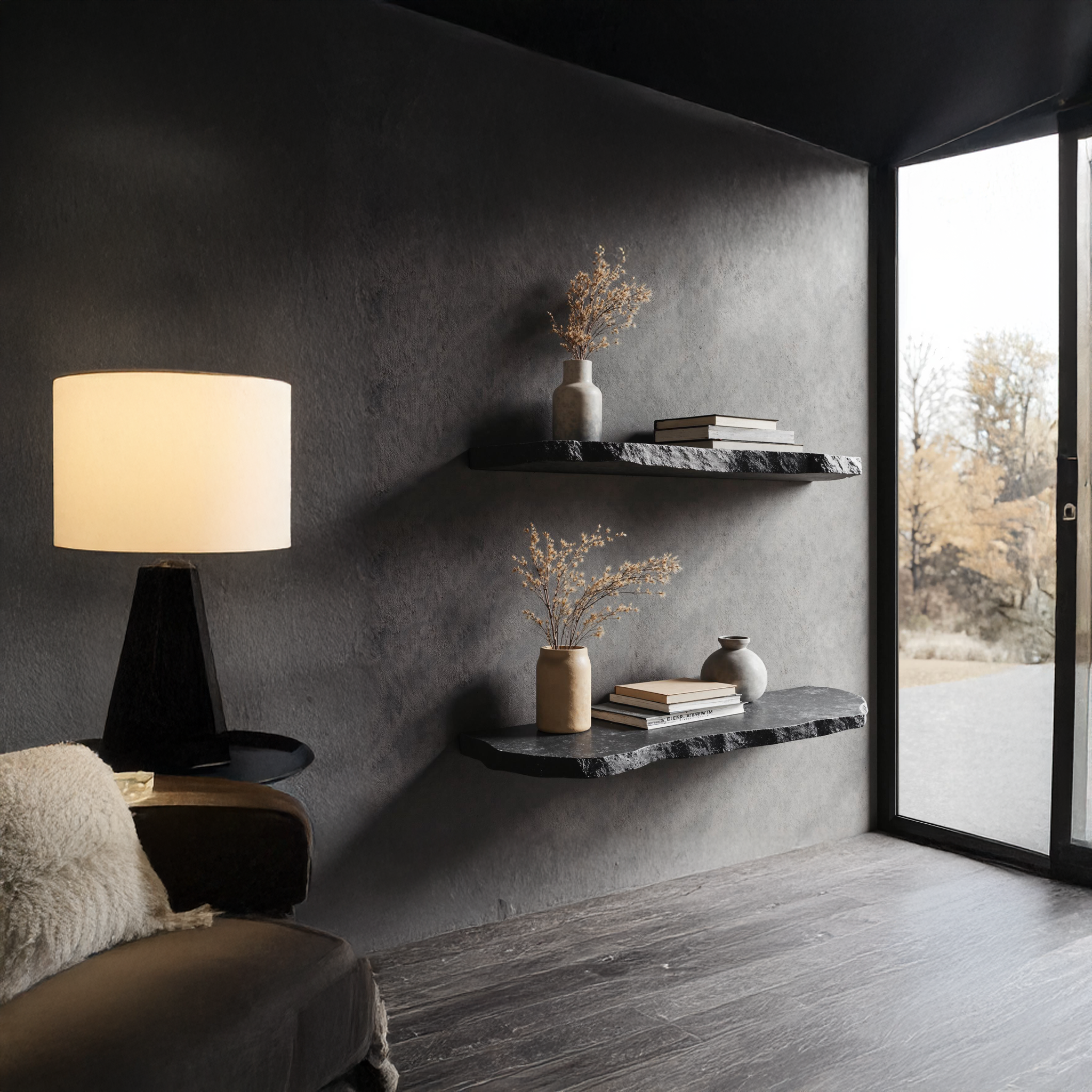 Handcrafted Wall Mounted Shelf For Living Room SILDTFL117