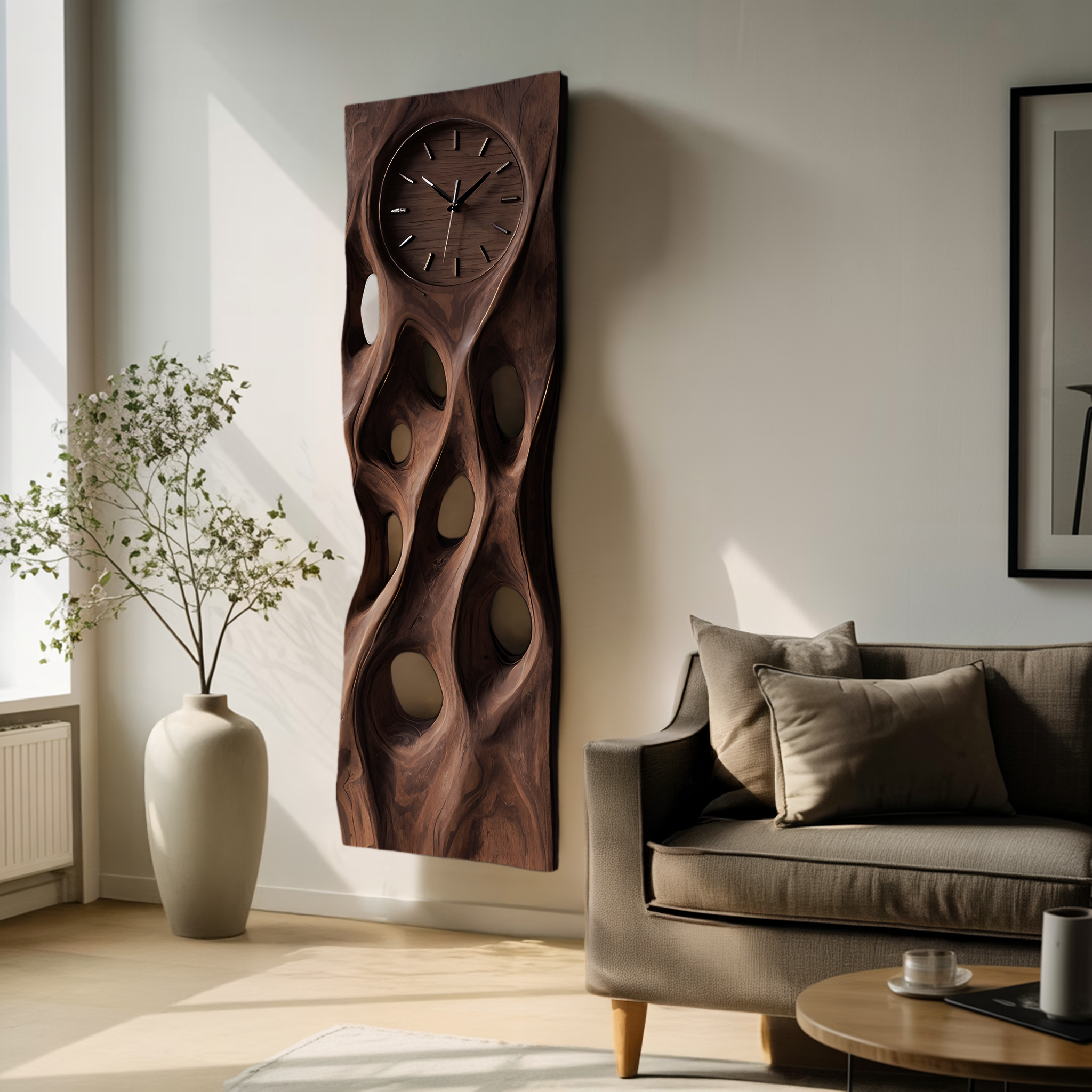 Minimalist Wall Clock For Living Room RTTHHNWAC002