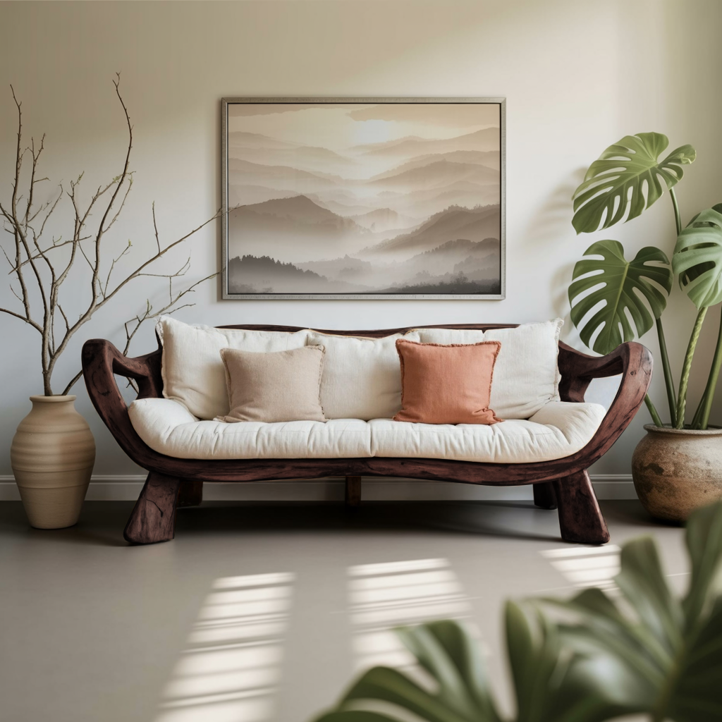 Handcrafted Rustic Sofa For Living Room Or Lounge SITHTTCHR045