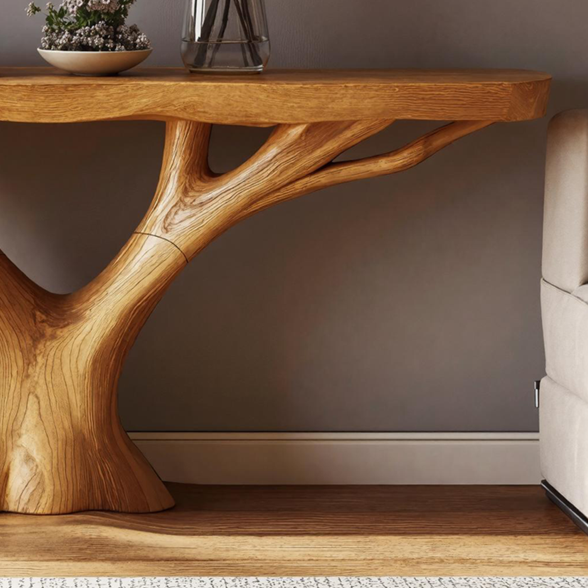 Elegant Wood Console Table to Add Warmth To Your Living Space SILDTCS200