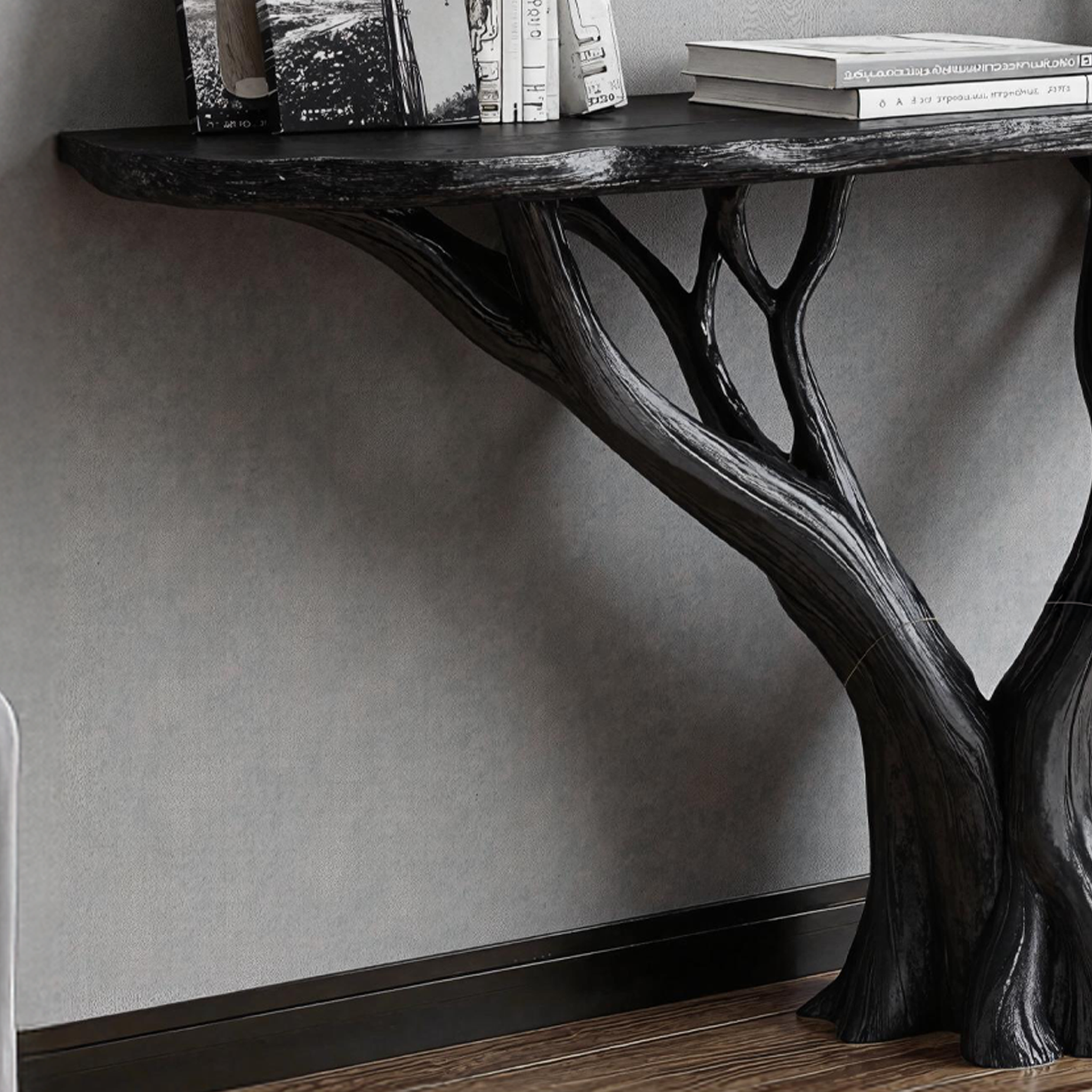 Wood Console Table For Entryway Organization And Home Decor SILDTCS187