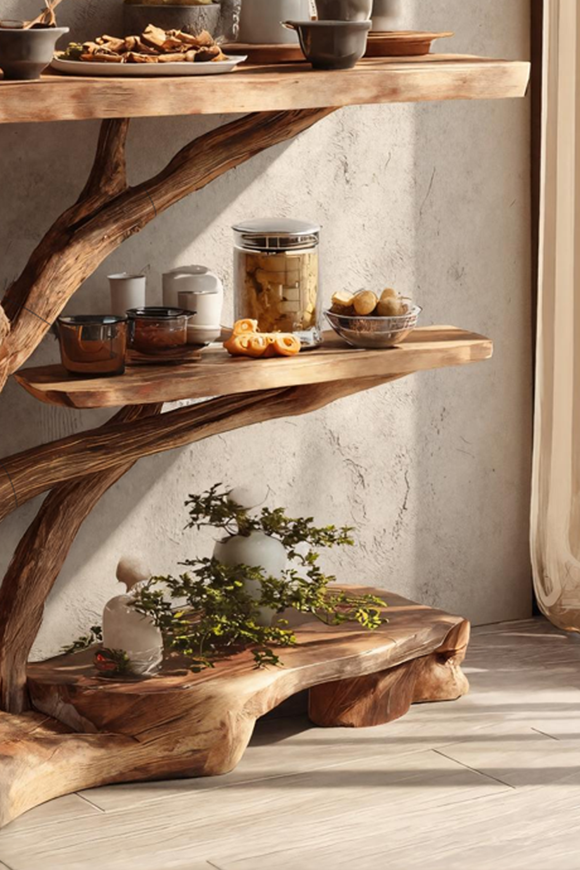 Farmhouse Solid Wood Console Table For Cozy Entryway Furniture Design SILDTTNCS066