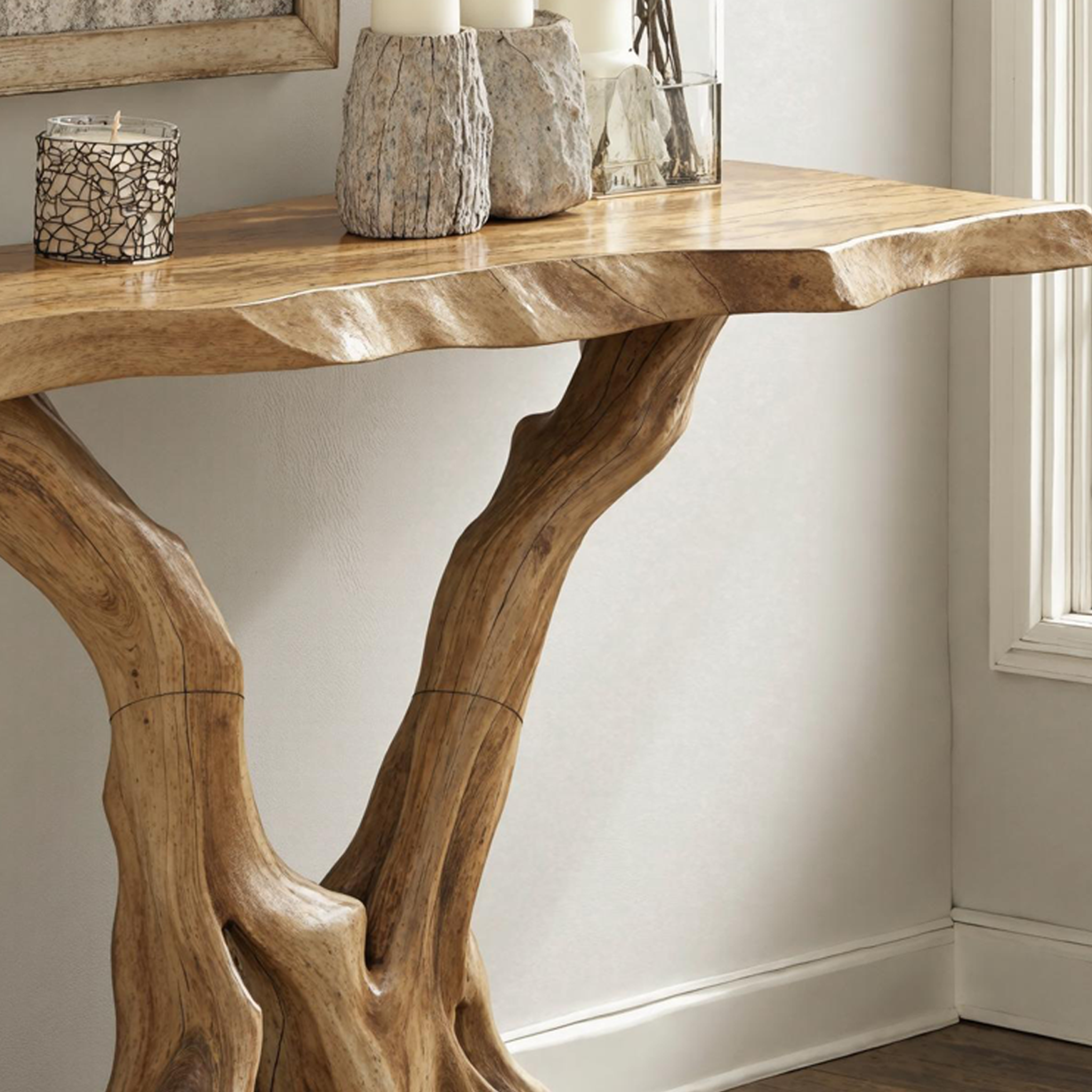 Farmhouse Console Table For A Cozy And Stylish Home Environment SILDTCS179
