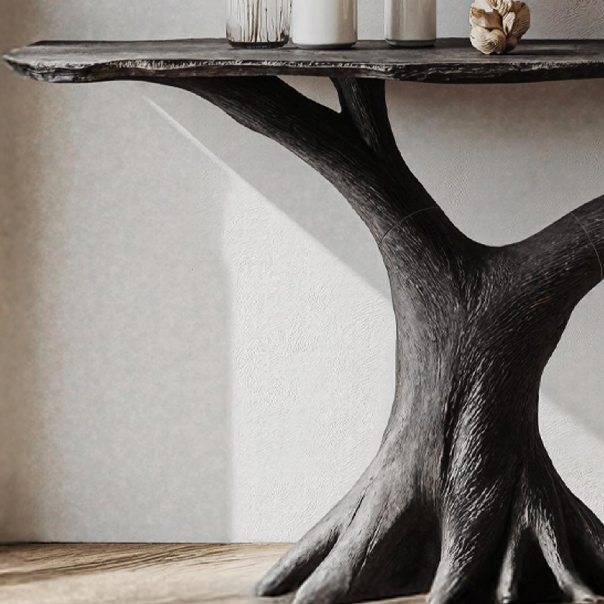 Rustic Farmhouse Wood Console Table For A Functional Entryway Design SILDTCS182