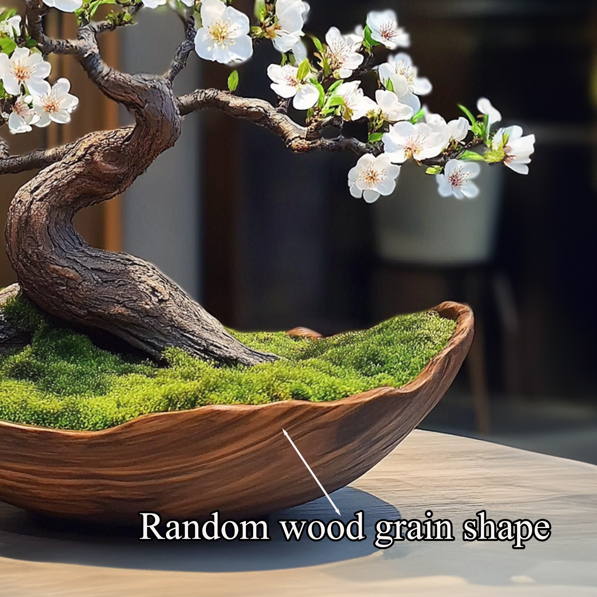 Artificial Driftwood Bonsai Tree Bonsai Tree Aquarium Flower Fake SINLBD022