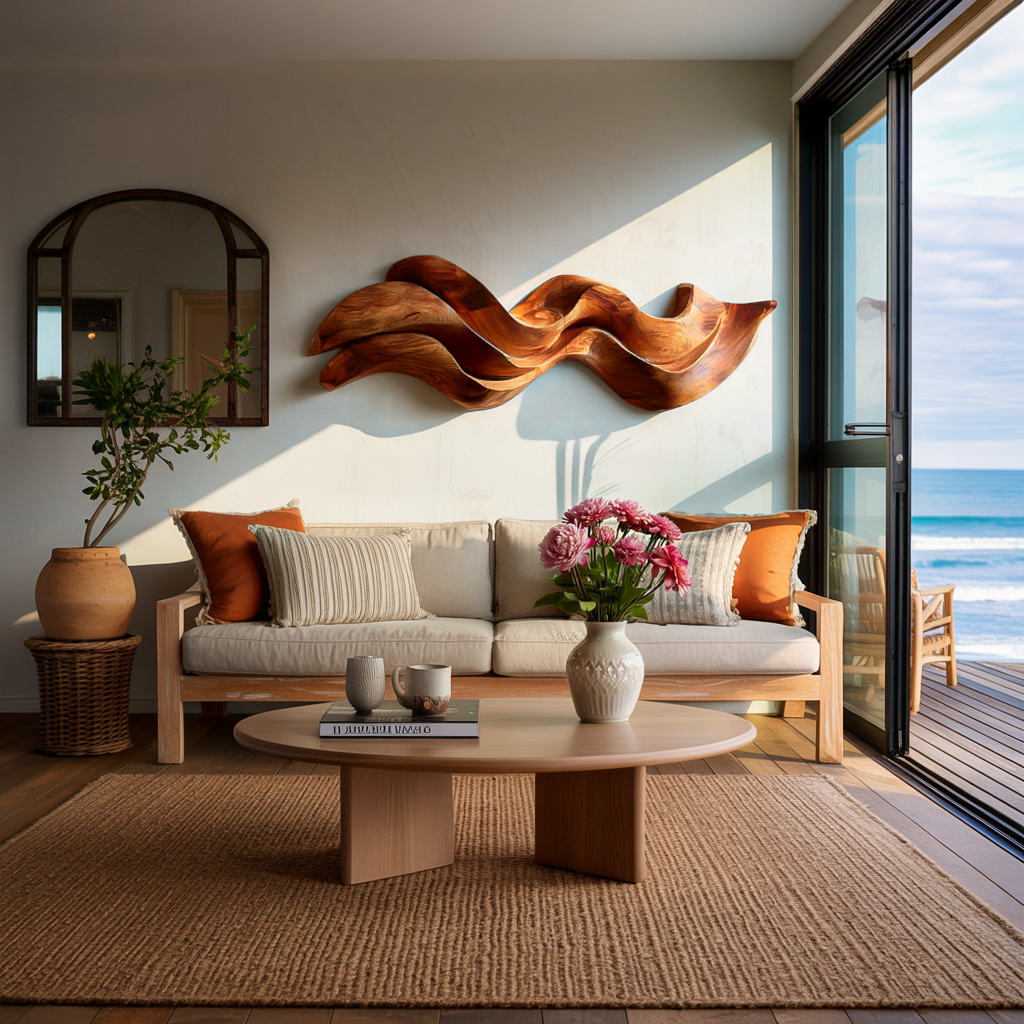 Organic Flowing Wooden Wall Art For Home Styling RTTHTTWA086