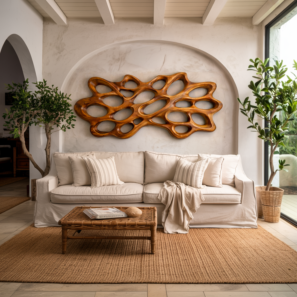 Contemporary Wood Wall Art For Bedroom Wall RTTHTTWA103