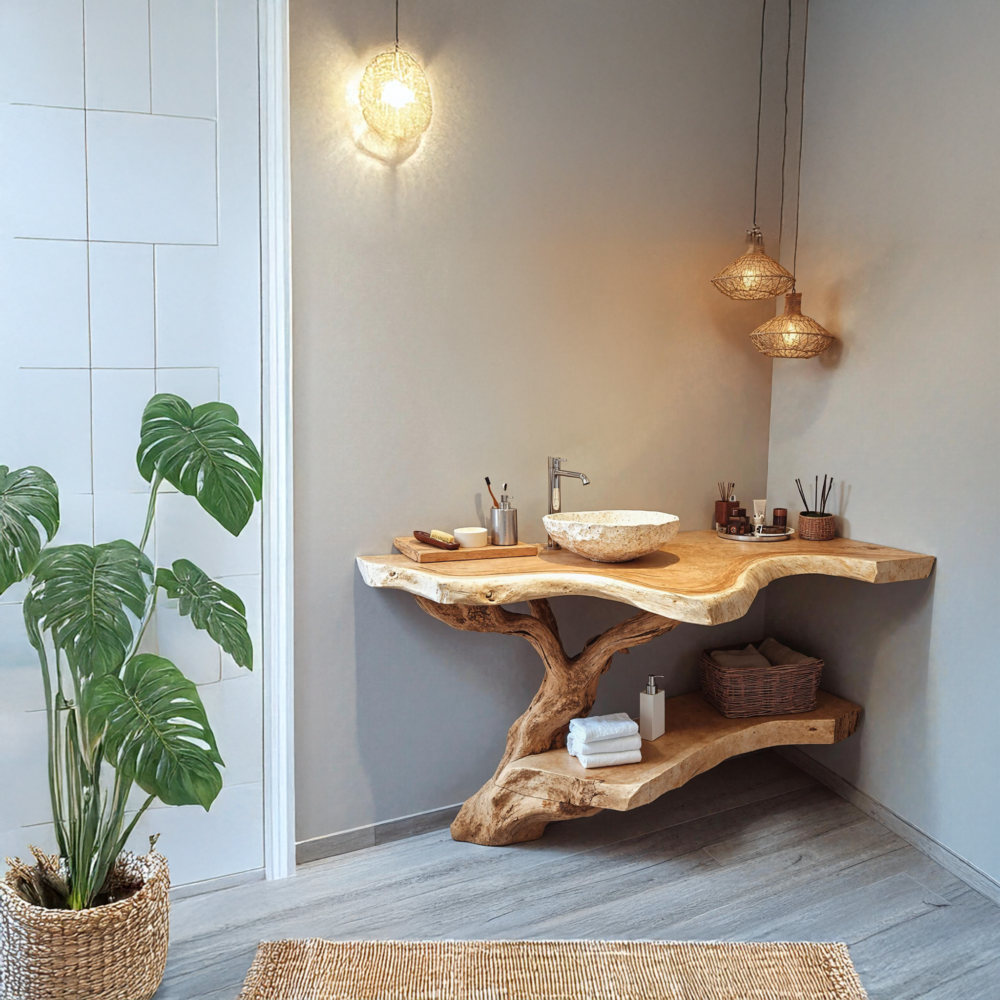 Mid Century Modern Bathroom Vanity For Stylish Home Upgrades SILDTBRV154