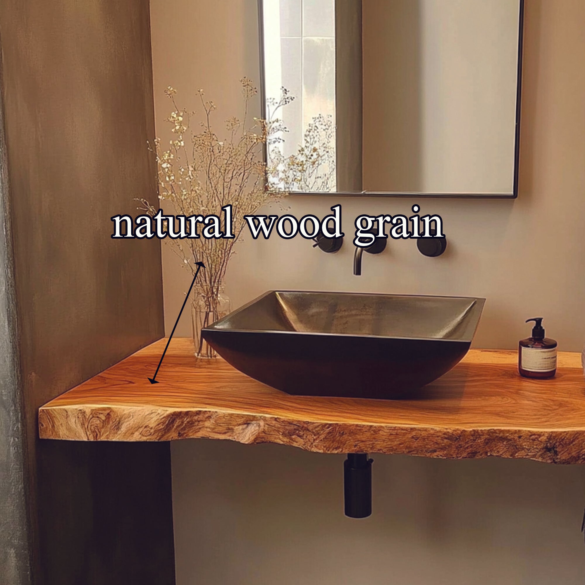 Midcentury Wooden Wash Basin Stand Office SINLBRV045