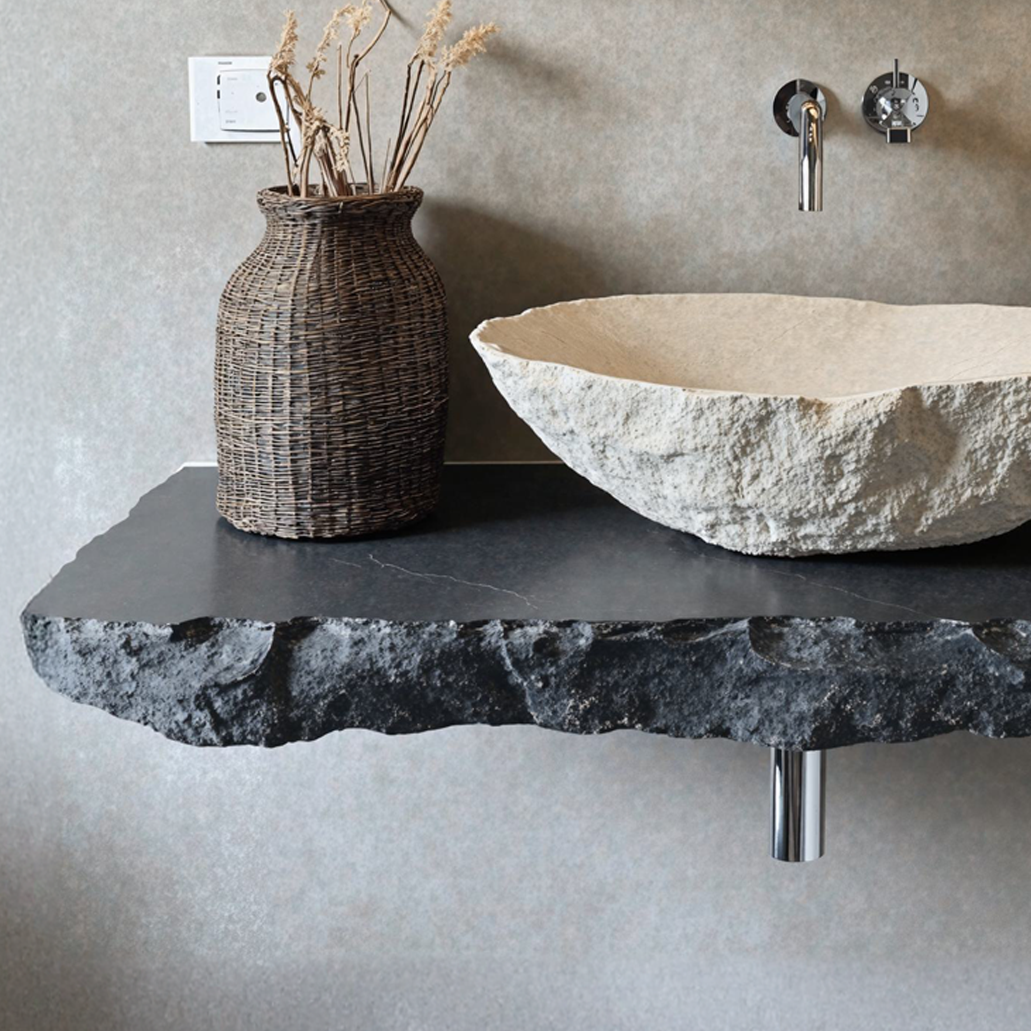 Rustic Wood Bathroom Vanity SILDTBRV034