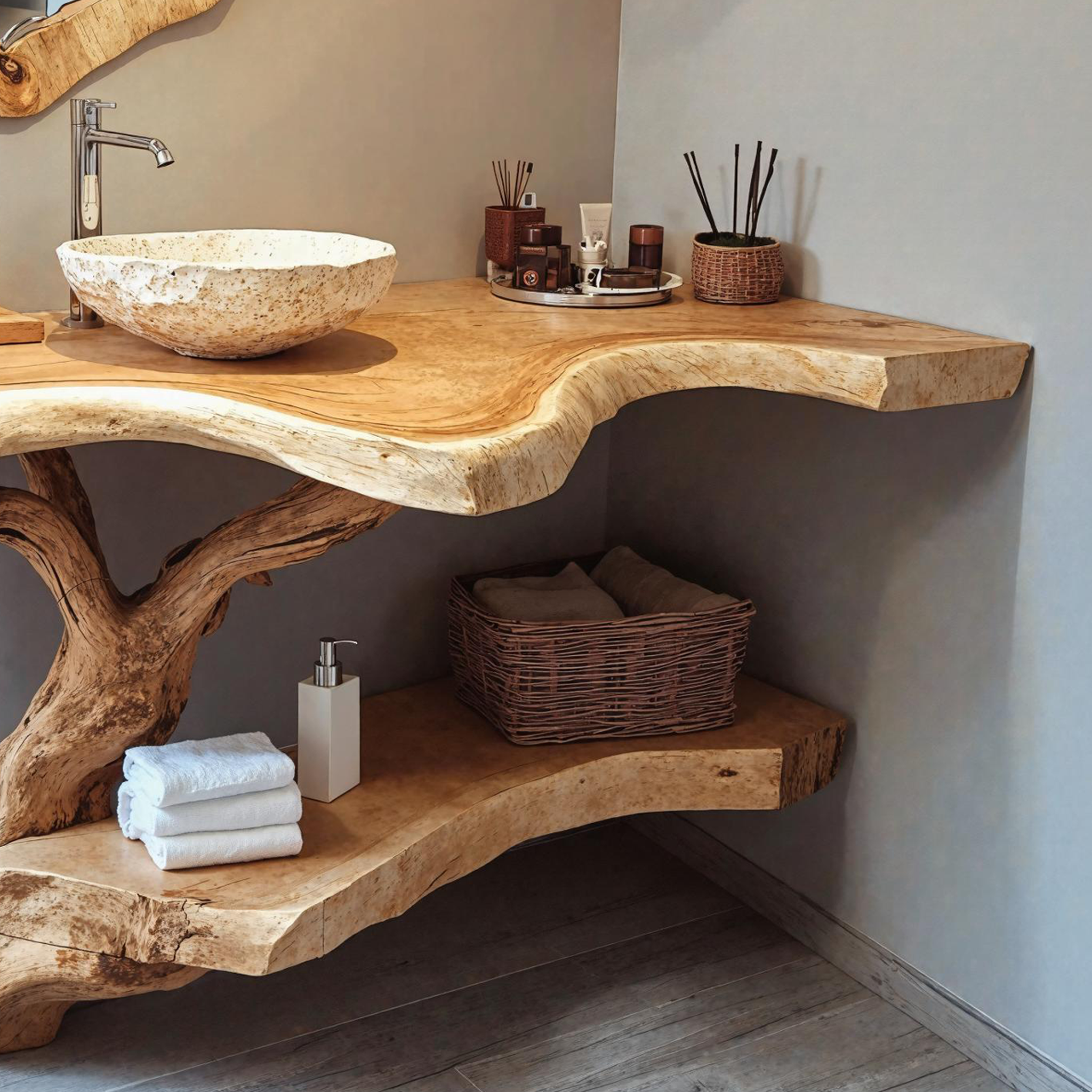 Mid Century Modern Bathroom Vanity For Stylish Home Upgrades SILDTBRV154