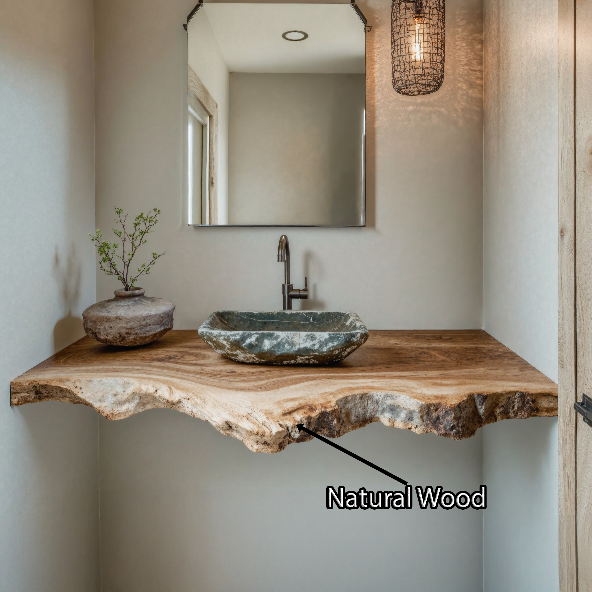 Minimalist Floating Vanity Shelf Ideal For Modern Small Bathrooms SILDTBRV124