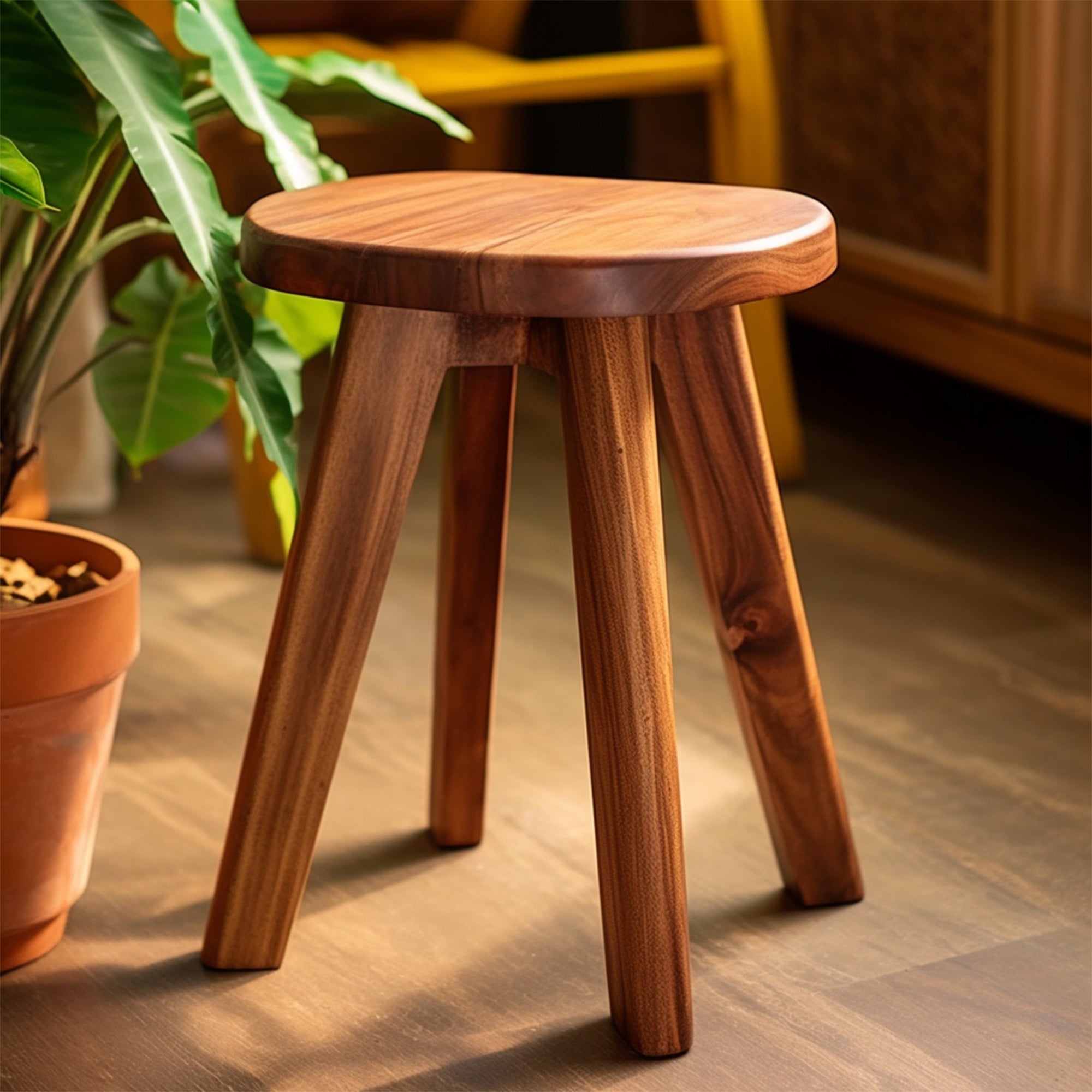 Wood Shower Bench Shower Stool Bath Stool SILDTSB015