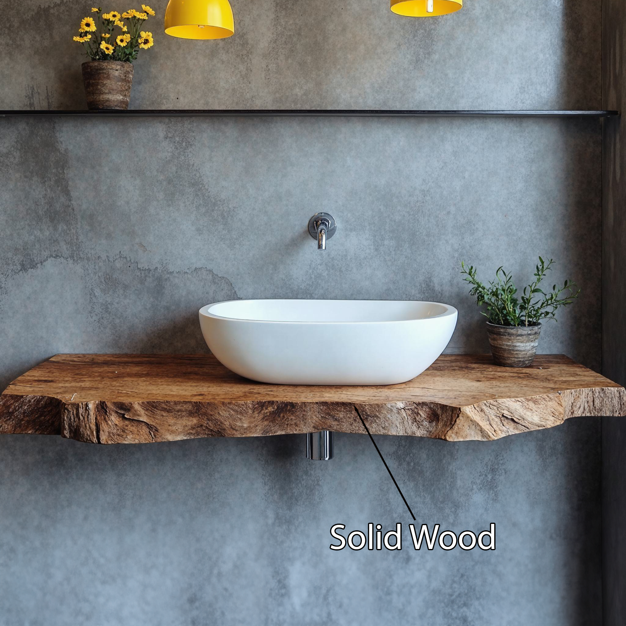 Farmhouse Solid Wood Vanity Exclusive Design SILDTBRV224