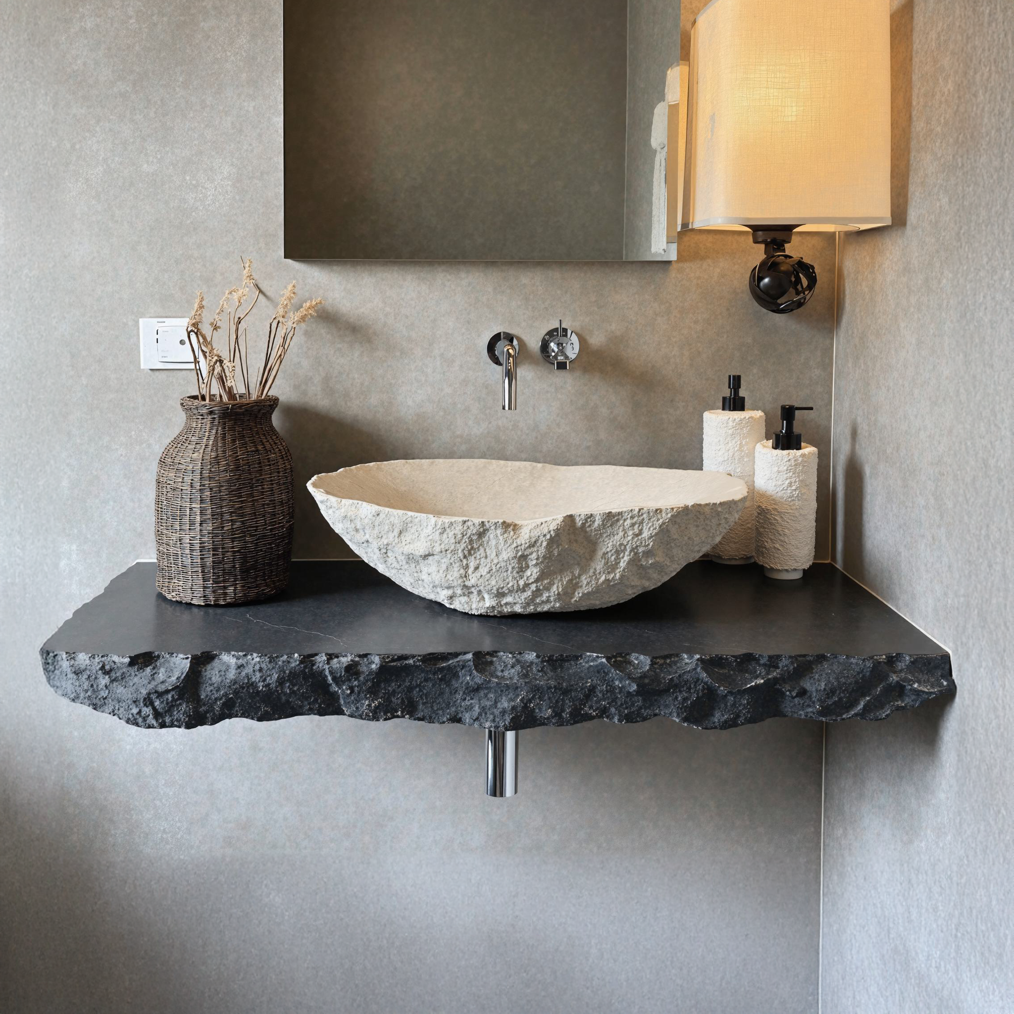 Rustic Wood Bathroom Vanity SILDTBRV034