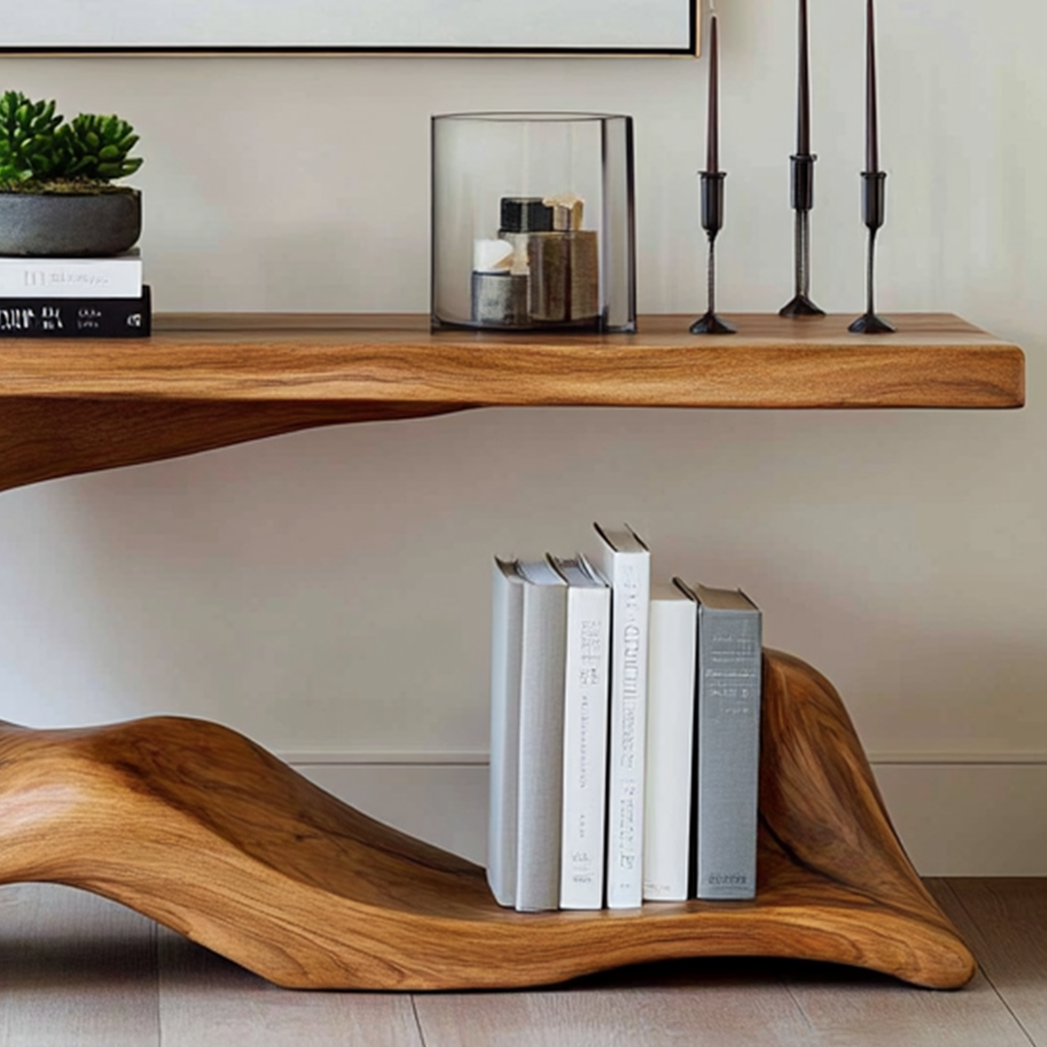 Rustic Live Edge Desk Entryway Design SILDTTRCS236