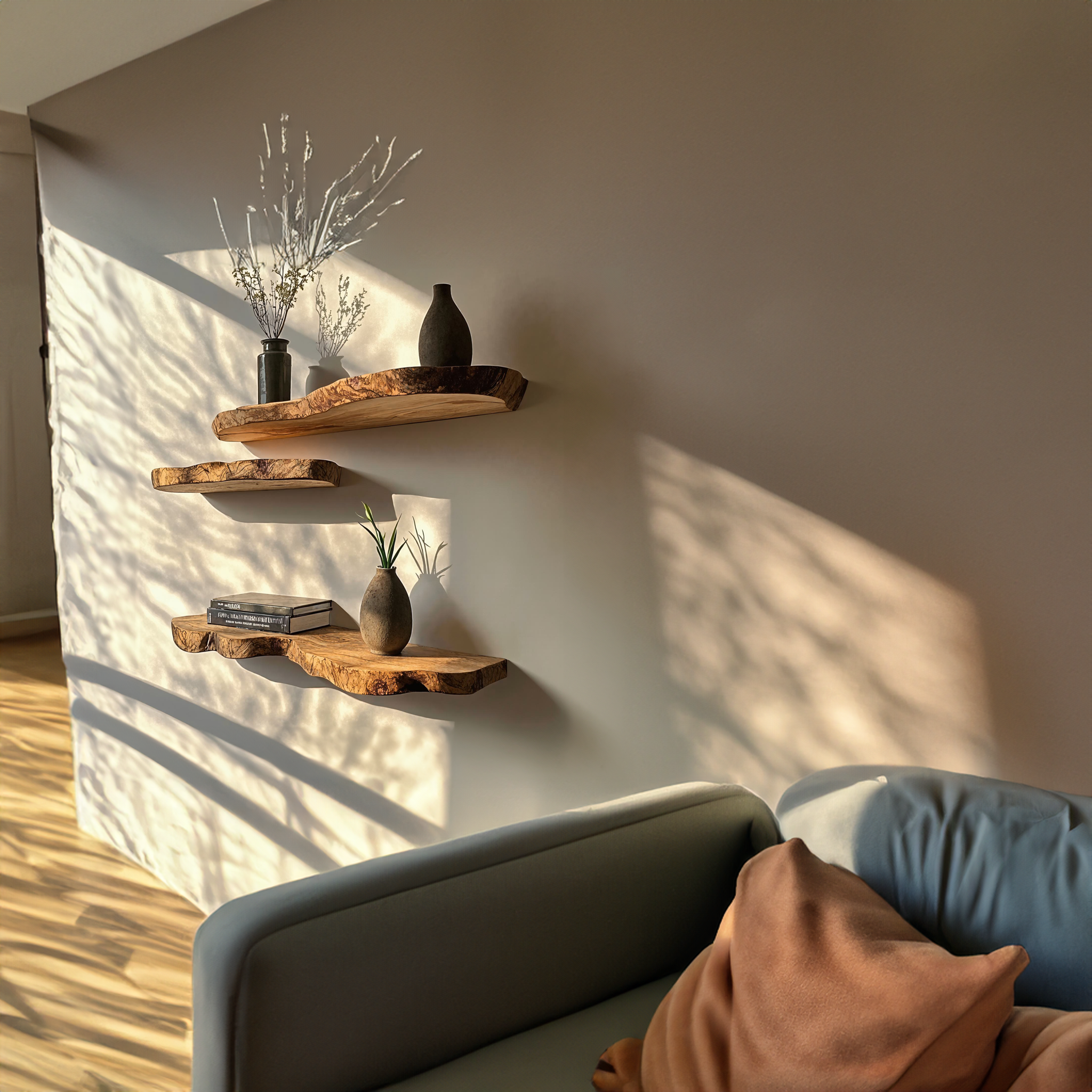 Handcrafted Floating Shelves Living Room Home SILDTFL053