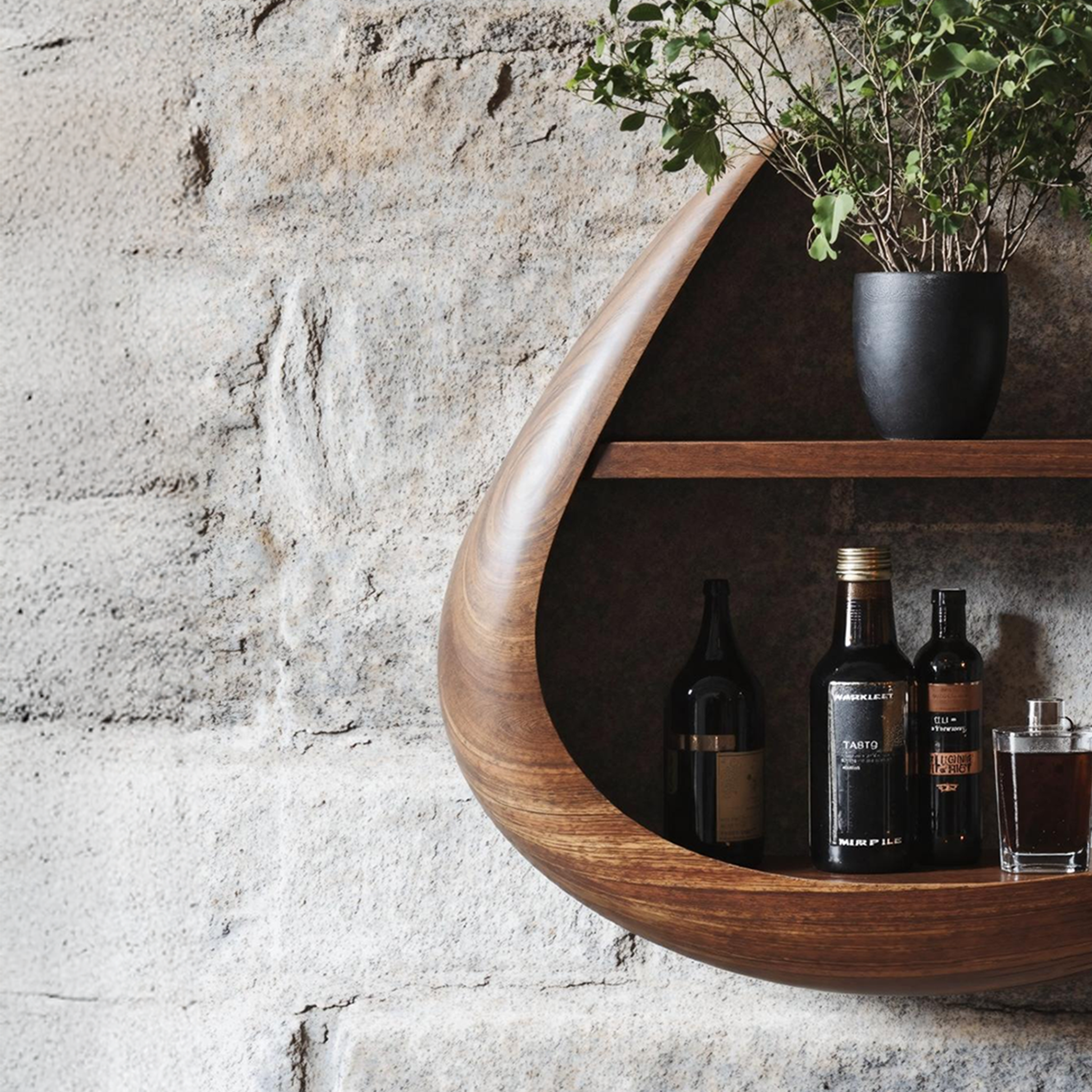Handcrafted Live Edge Bookshelf For Modern Living Spaces SILDTTNWMS005
