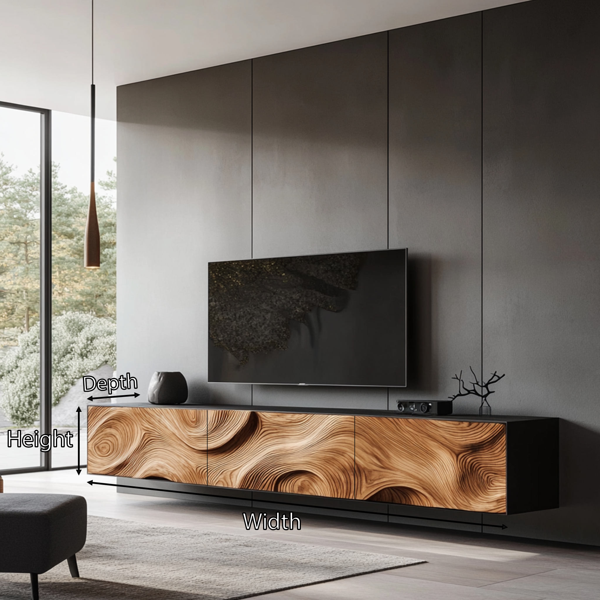 Handcrafted Console Cabinet For Entryway Decor SILDTTRTVC046