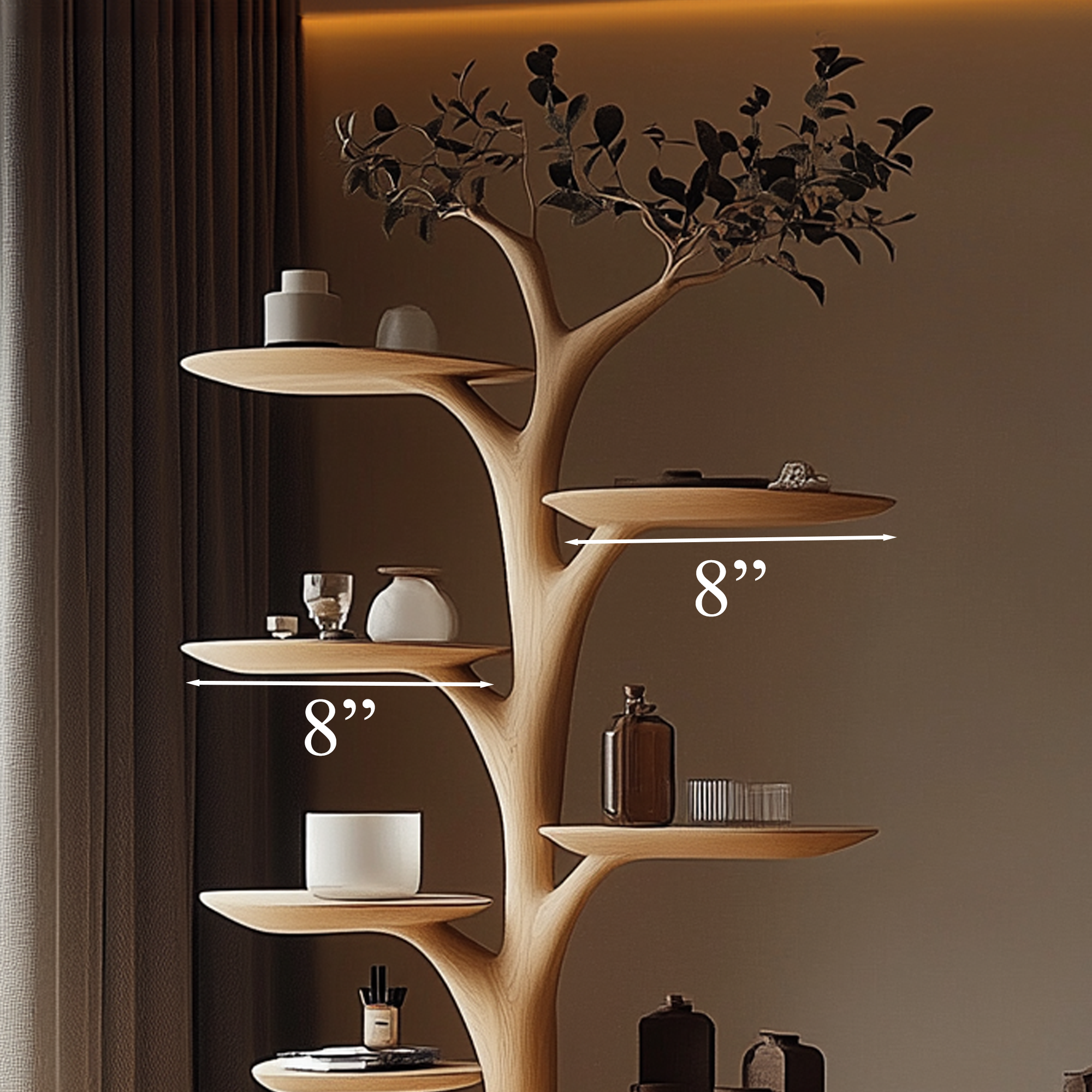 Wooden Cat Tower Modern Cat Furniture Gift Cat SINLTT003