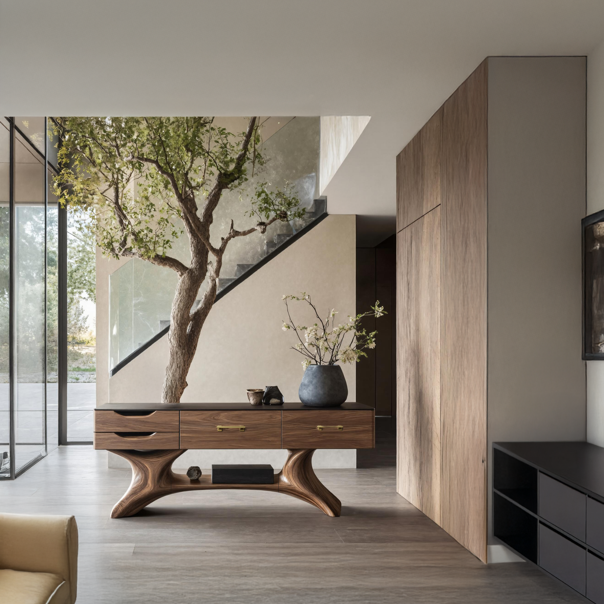 Farmhouse Wooden Console Table For Bedroom Rustic Furniture Decor SILDTTRCS002