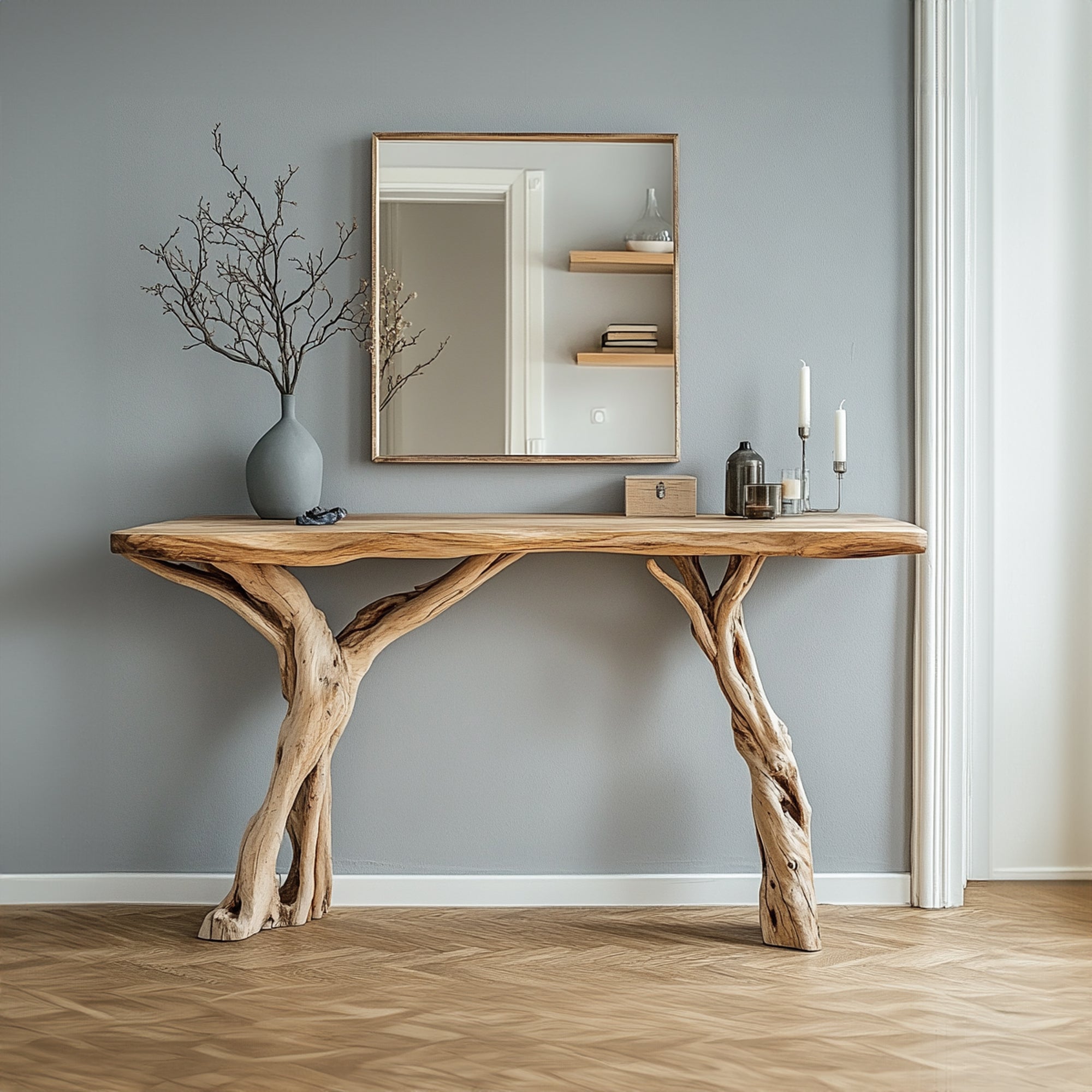 Woodworking Console Table SILDTCS023
