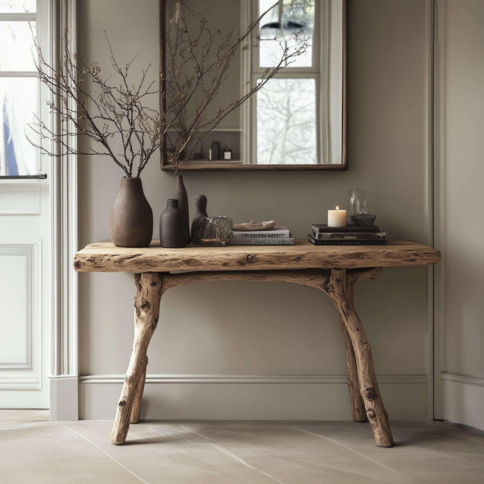 Curve Console Table Handcraft SILDTCS044