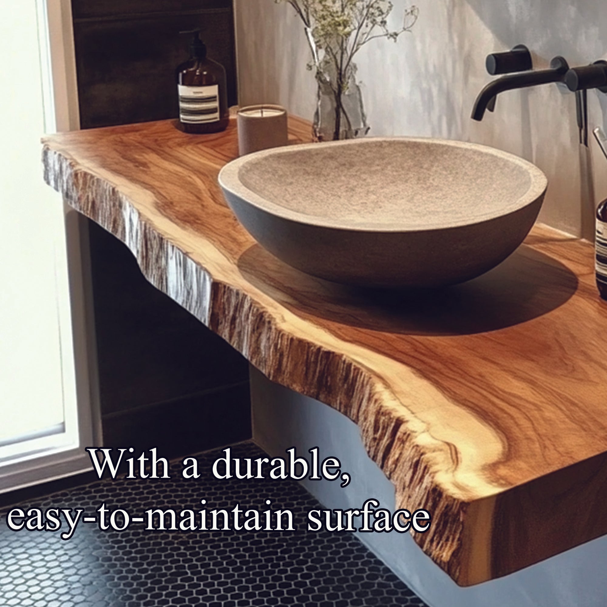 Rustic Accent Shelf Wood Living Room SINLBRV043