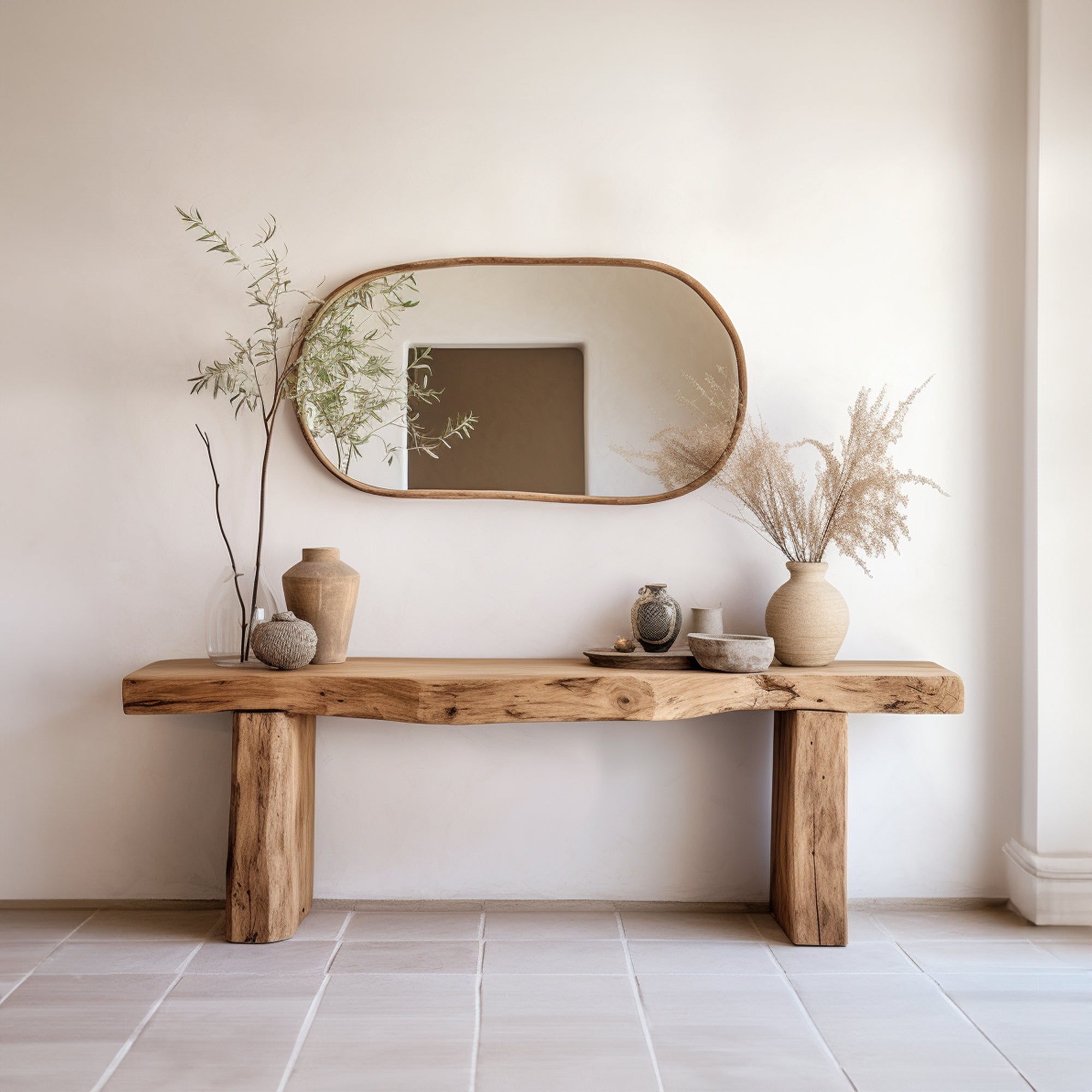 Living Edge Side Table Modern SILDTCS063