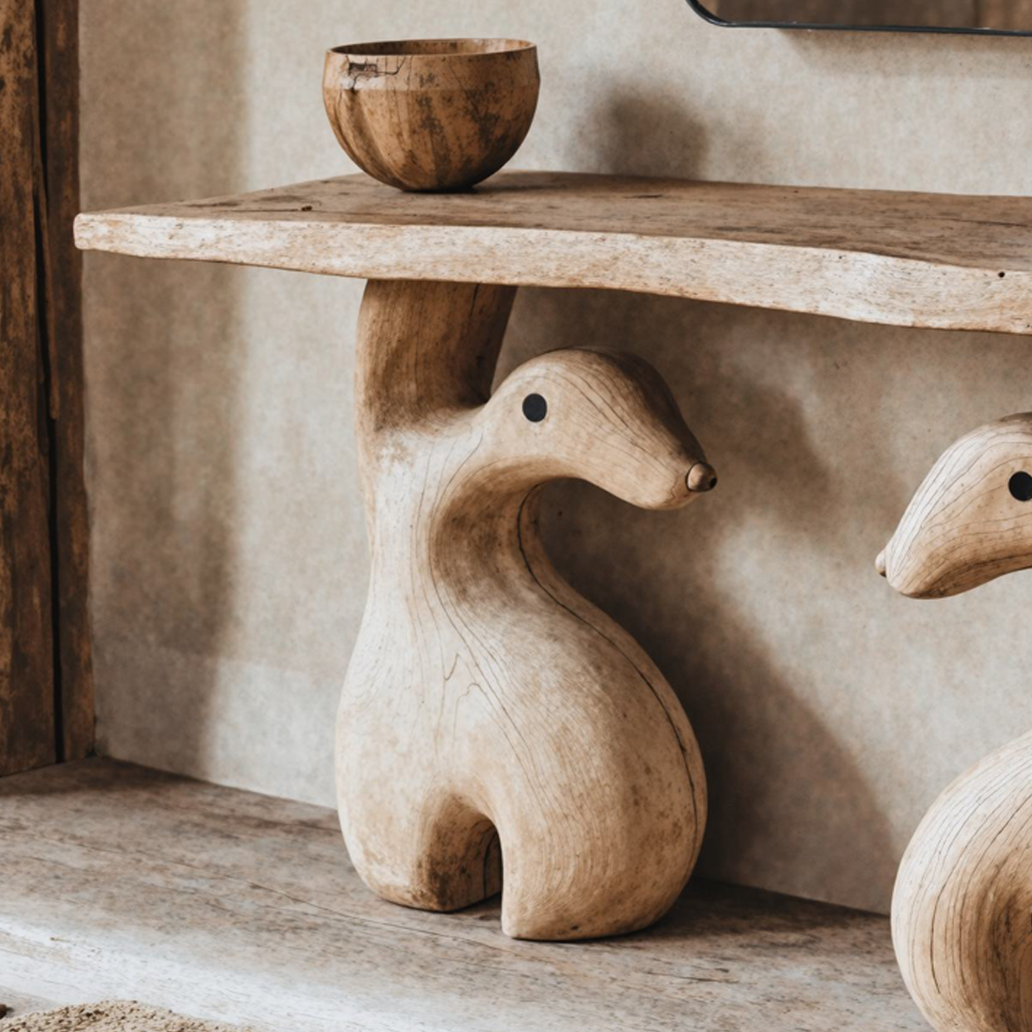 Floating Edge Entry Side Table Decor SILDTCS083