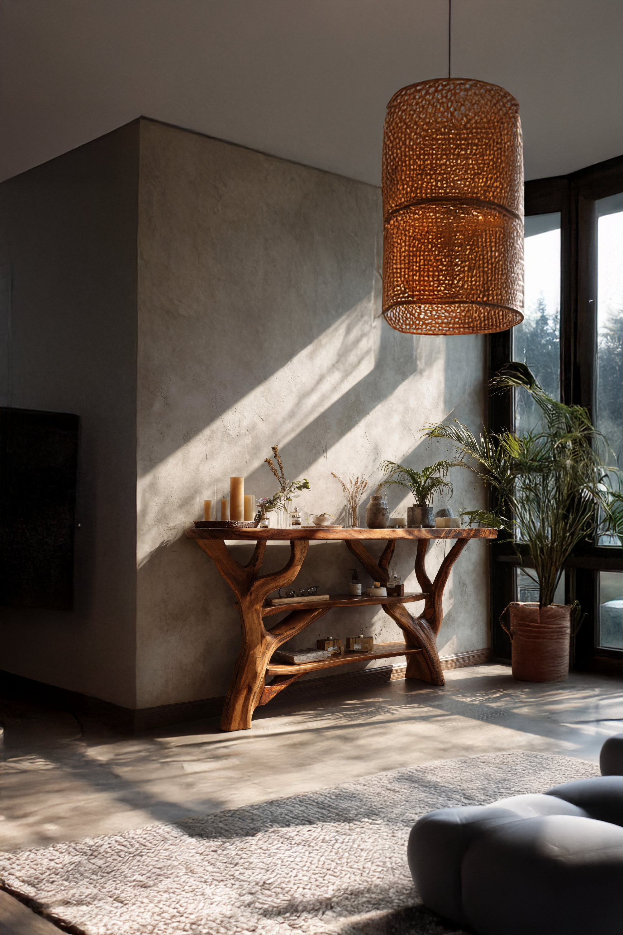 Farmhouse Live Edge Entryway Table For Bedroom Farmhouse Home Decor SILDTTNCS060