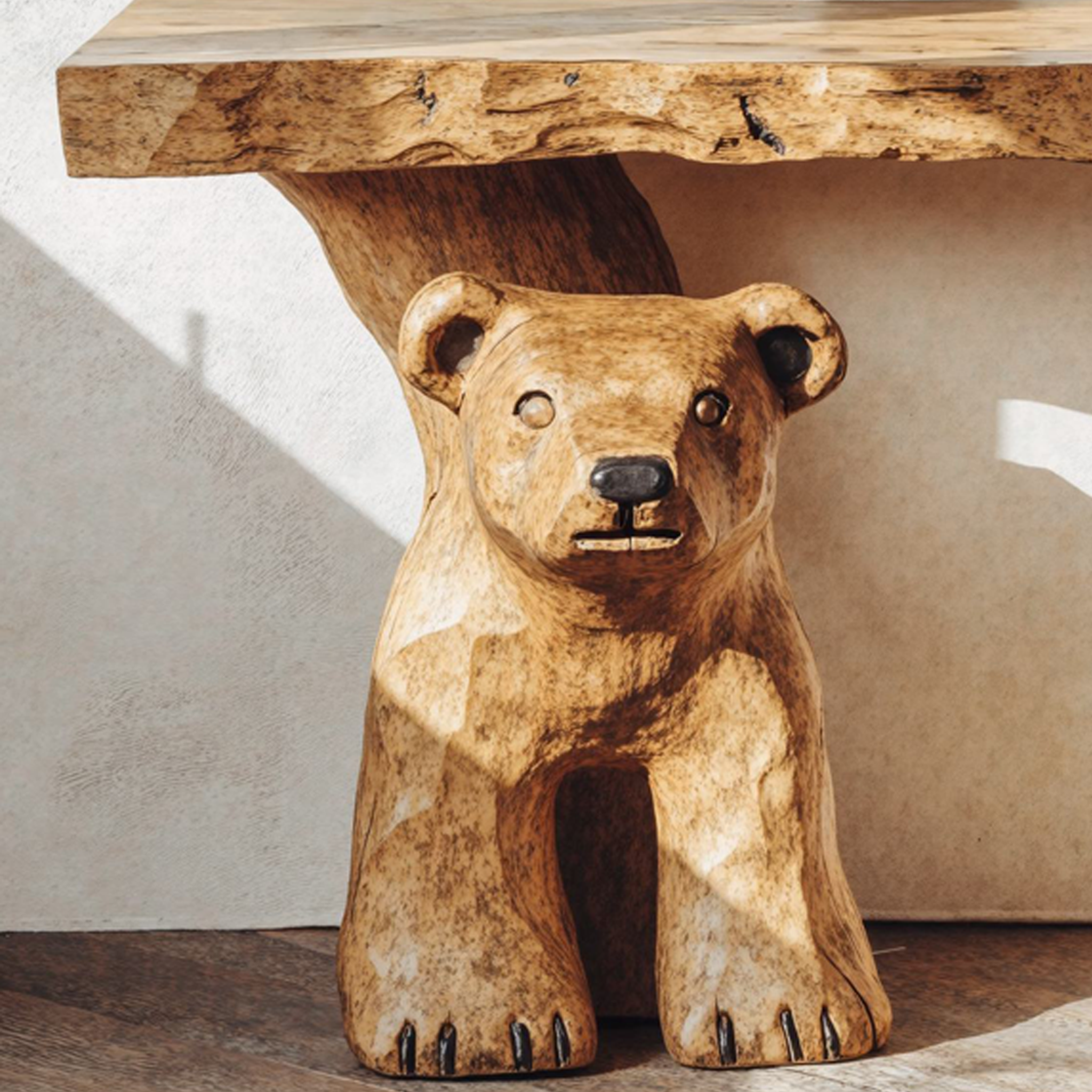 Rustic Console Table Decorative SILDTCS053