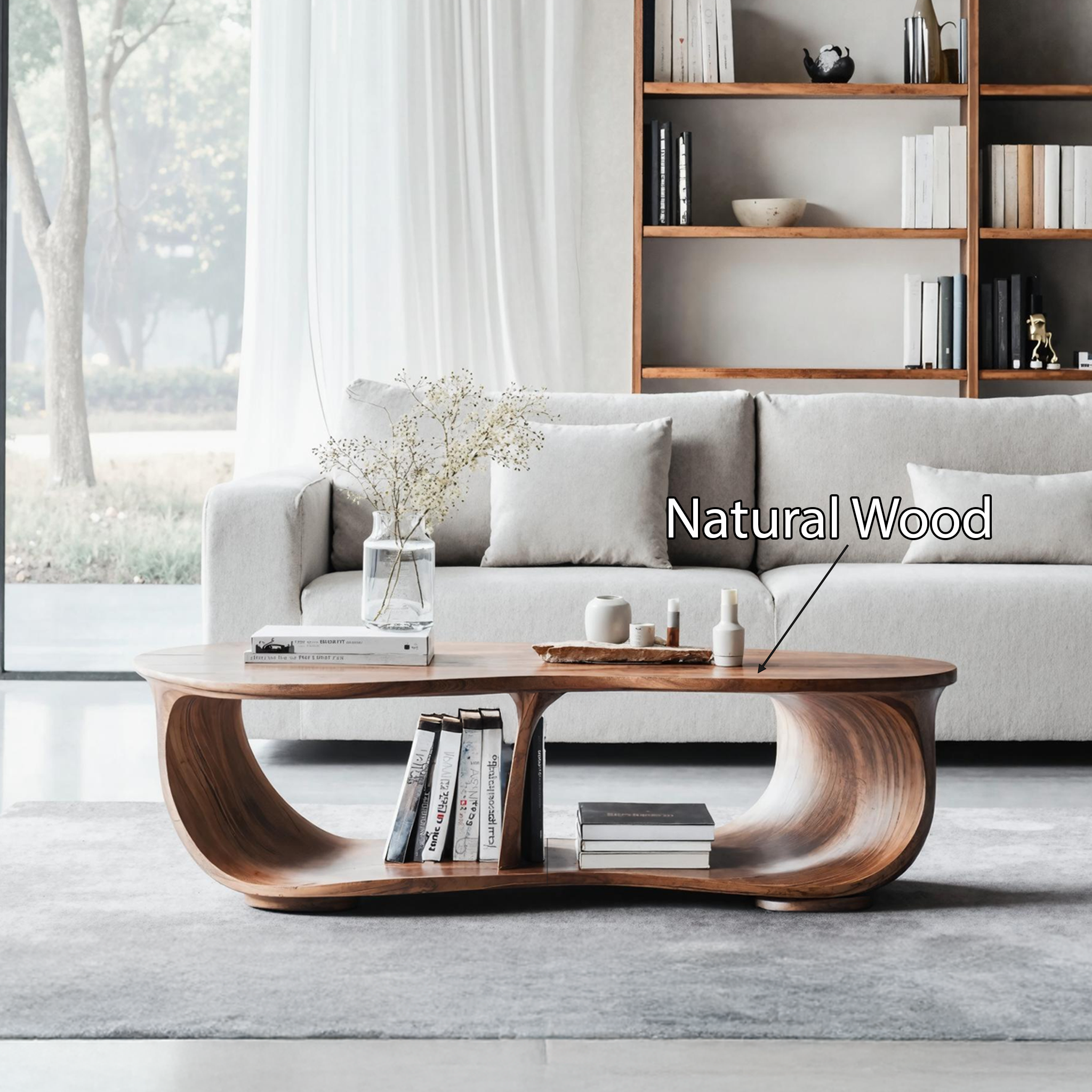 Handcrafted Solid Wood Table For Cozy Interiors SILDTTNCF011