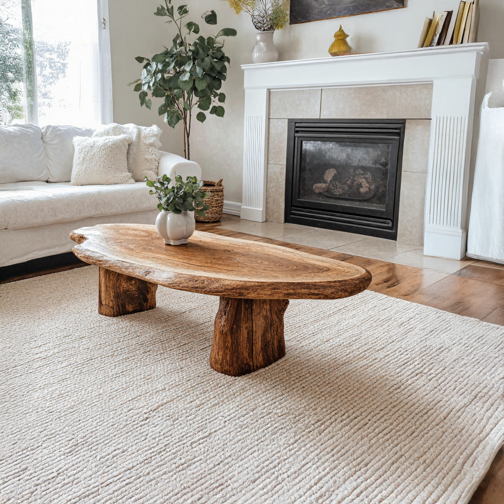 Mid-Century Modern Wood Coffee Table For Stylish Interiors SILDTCF091
