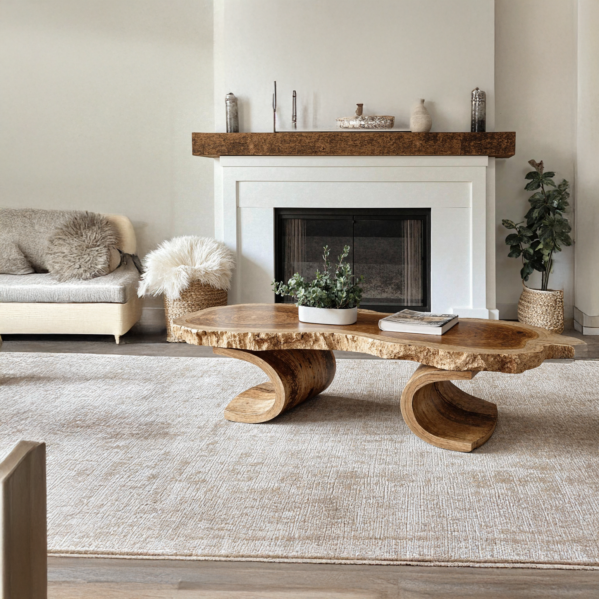 Custom Wood Coffee Table For Personalized Home Decor SILDTCF097