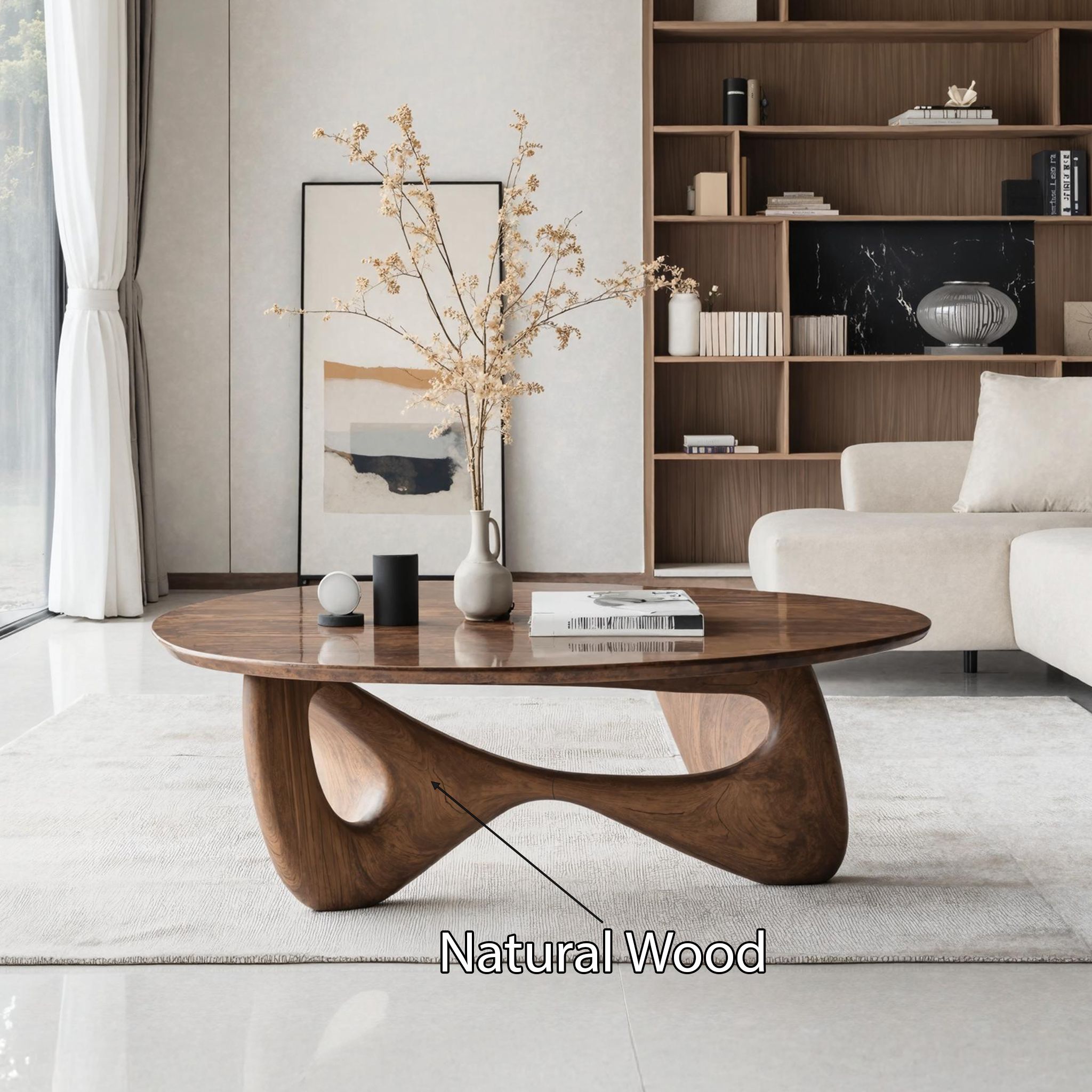 Rustic Coffee Table For Warm Room Ambience SILDTTNCF008