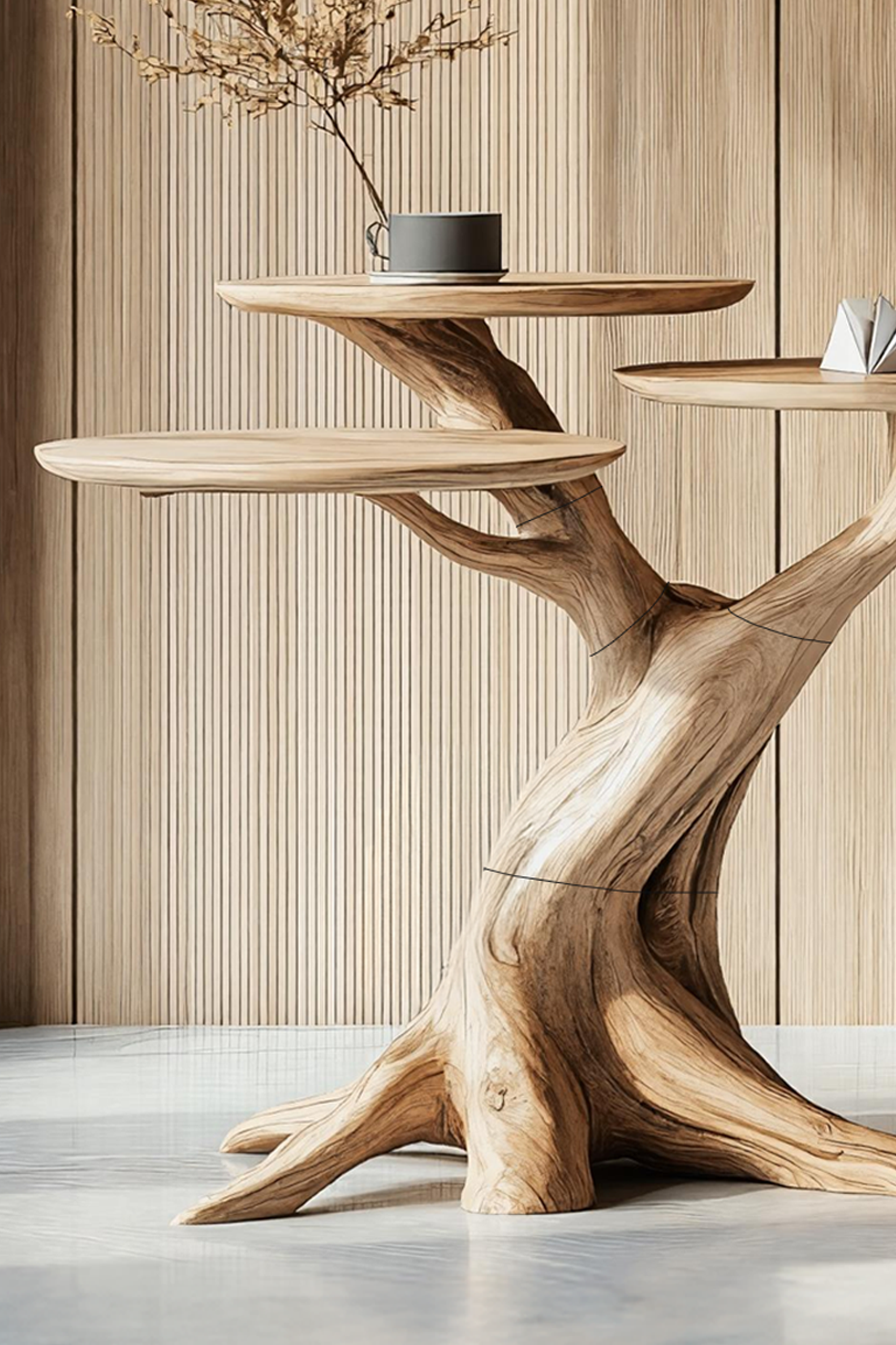 Mid Century Wooden End Table For Living Room Modern Furniture Decor SILDTTREN001