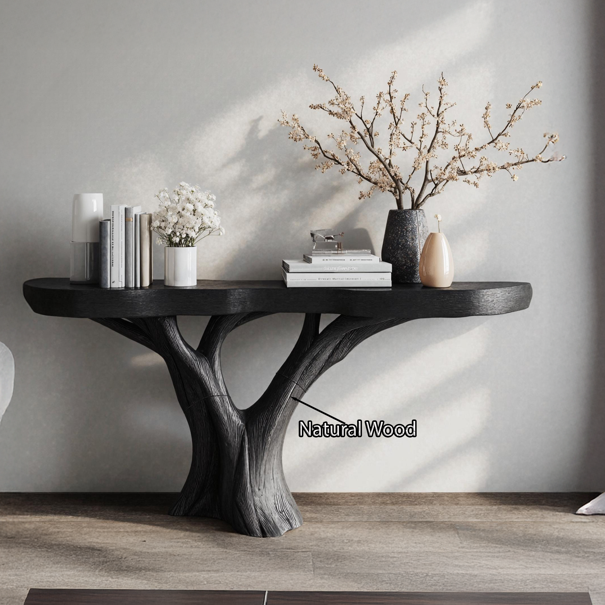 Rustic Farmhouse Wood Console Table For Organizing Your Entryway SILDTCS181