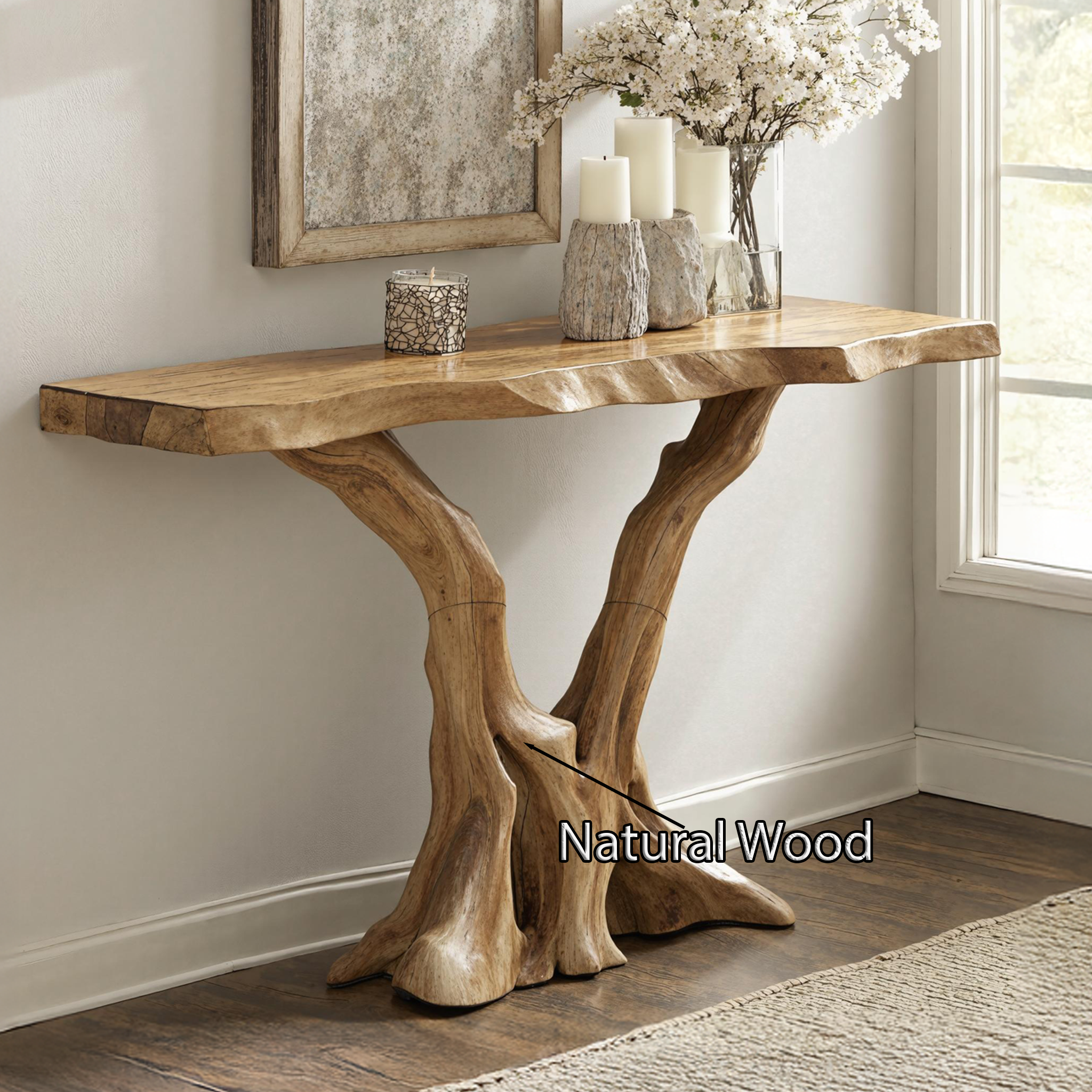 Farmhouse Console Table For A Cozy And Stylish Home Environment SILDTCS179