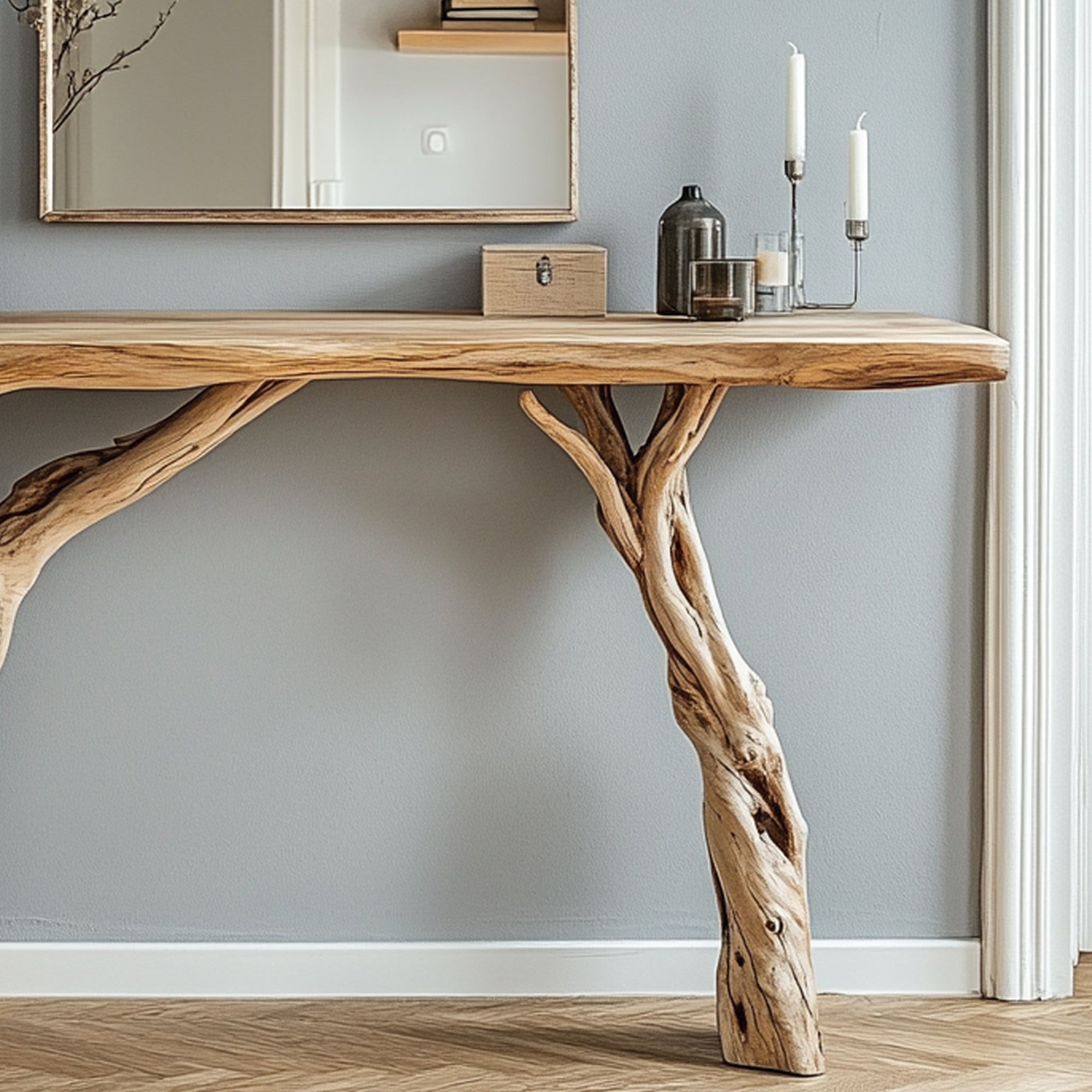 Woodworking Console Table SILDTCS023
